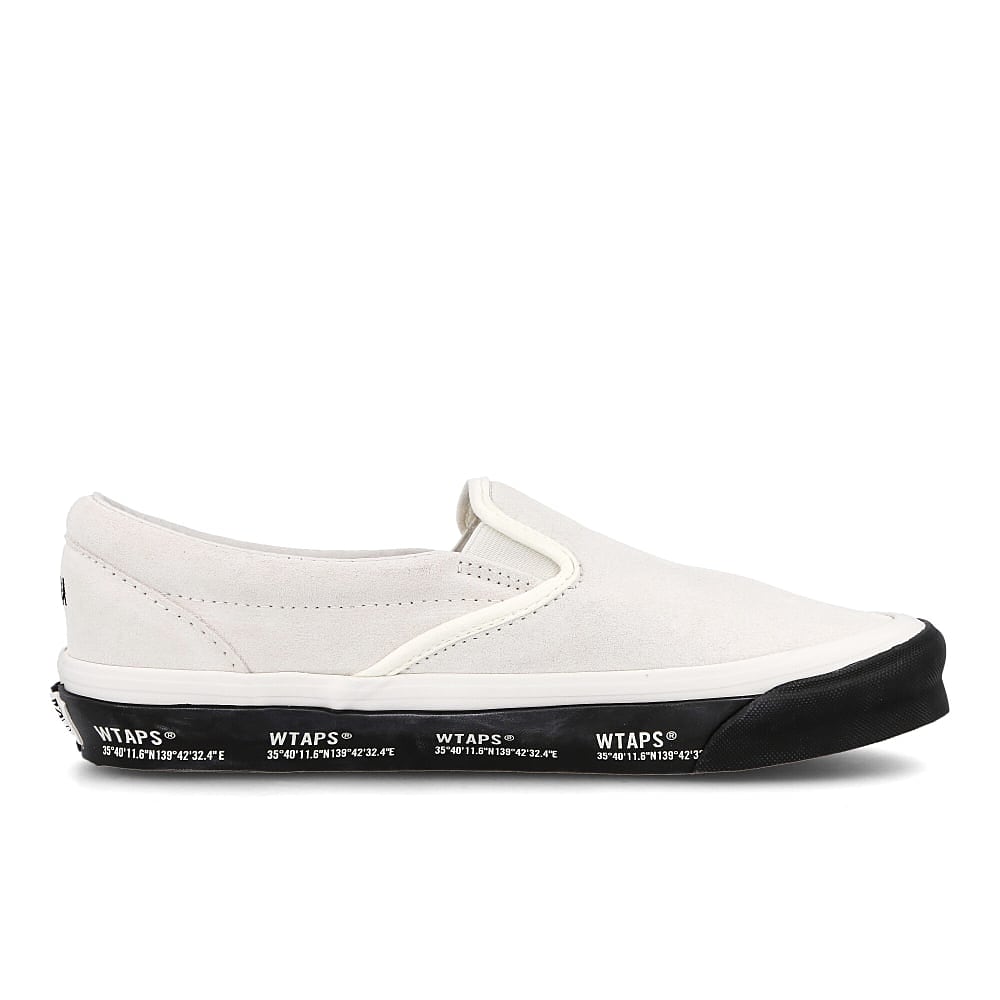 Vans OG Classic Slip-On LX GPS-White-Black Low Top Sneakers Silhouette | Overkill