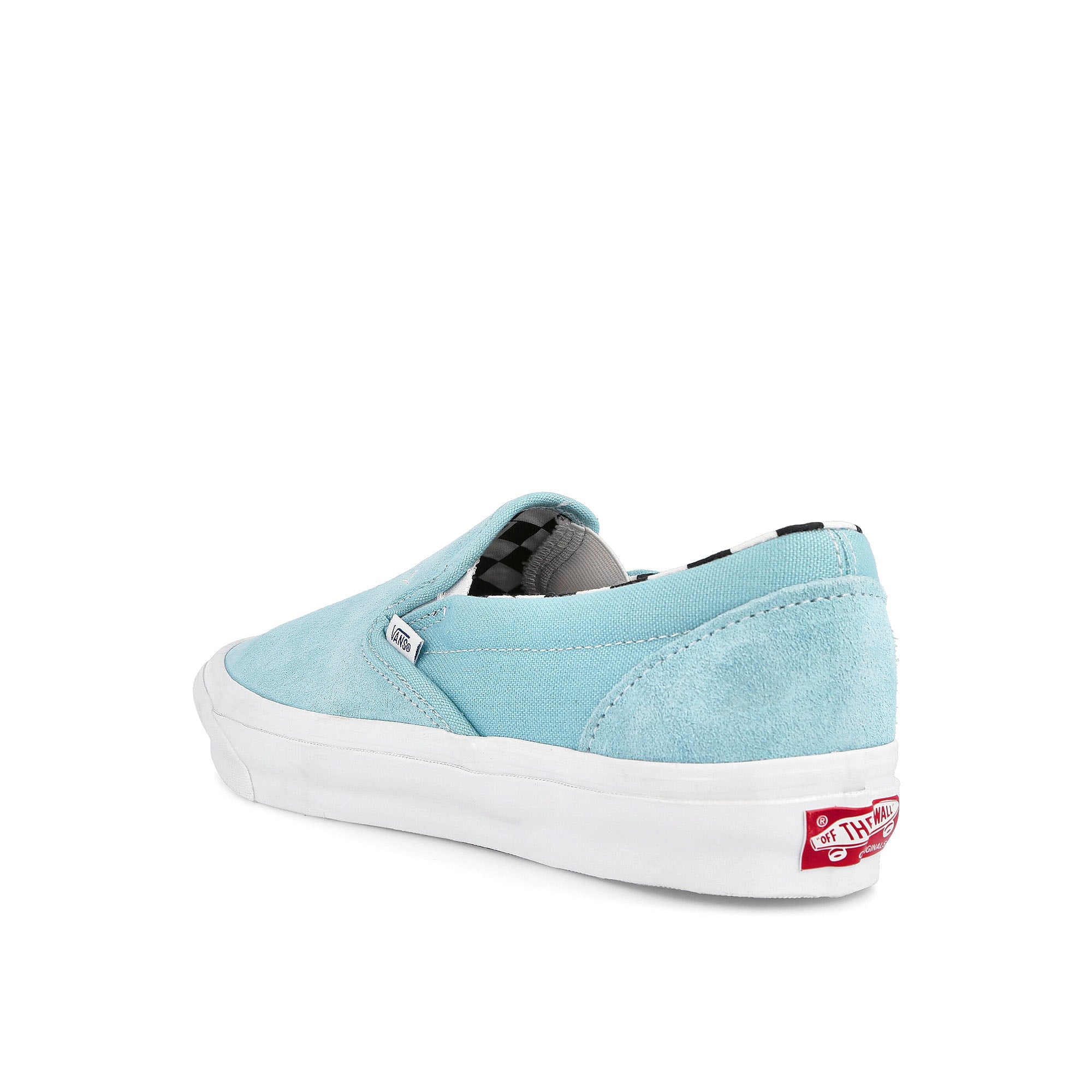 Vans Ray Barbee x Leica x Vans OG Classic Slip-On Light Blue Close-up | Overkill