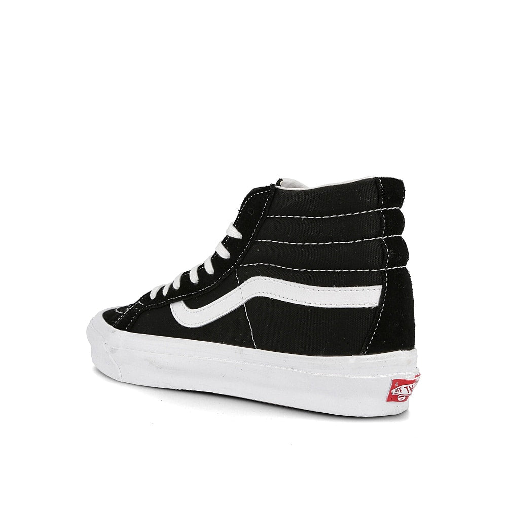 Vans sk8-hi lx og Black / Trwht High Top Sneakers Material | Overkill