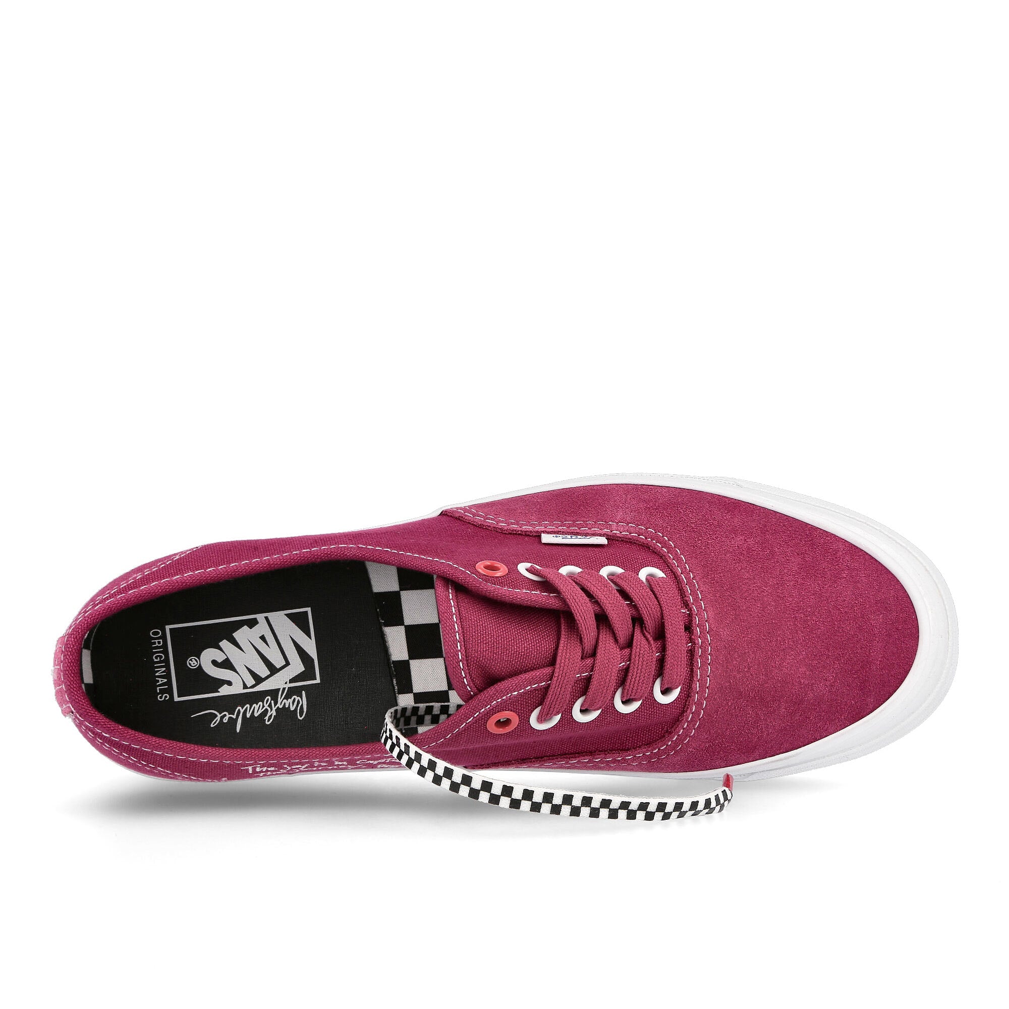 Vans Ray Barbee x Leica x Vans OG Authentic Lx Dark Red Detail view 2 | Overkill