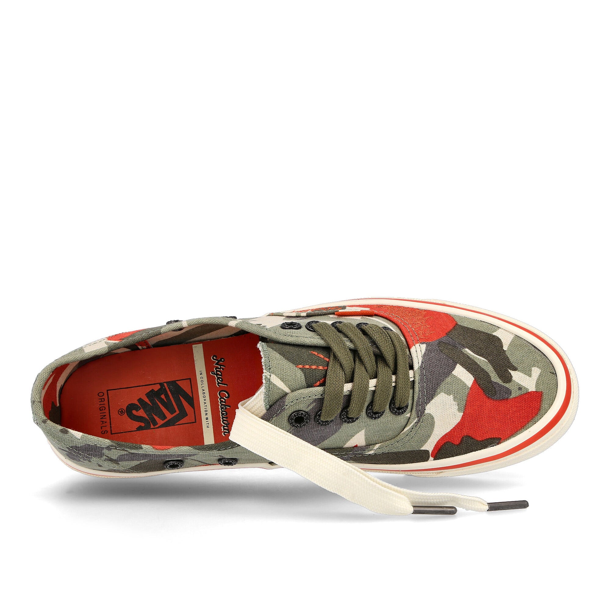 Vans Nigel Cabourn x Vans OG Authentic LX Army Carmo Detail view 1 | Overkill