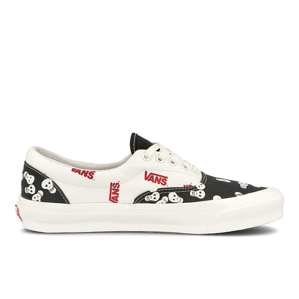 Vans og era lx Black-Racing Red Low Top Sneakers Silhouette | Overkill