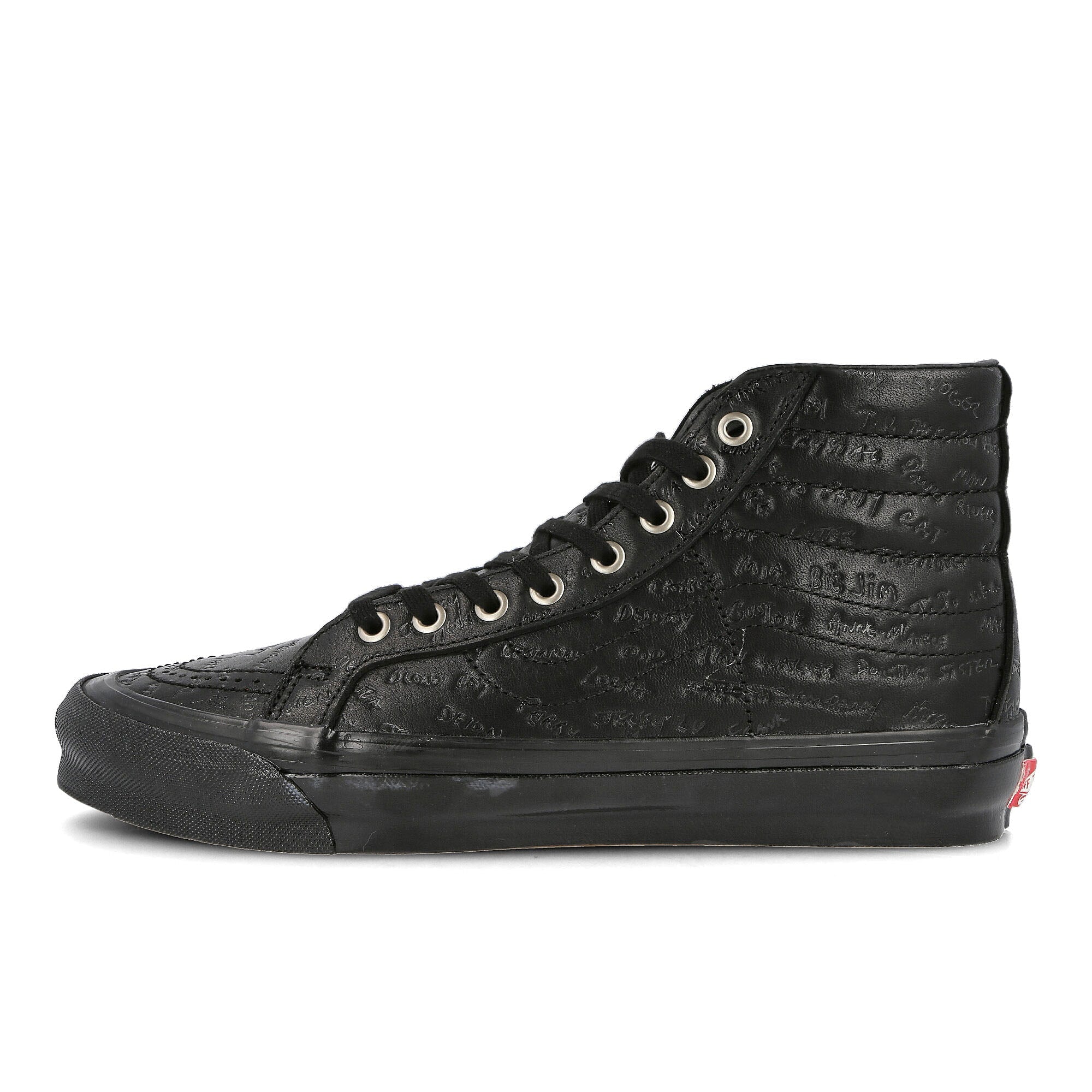 Vans Jim Goldberg x Vans Sk8-Hi LX Black Leather VN0A4BVB00V1 | Overkill