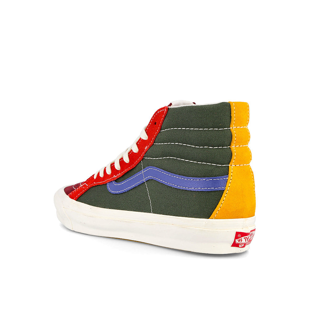 Vans og sk8-hi lx Multicolor High Top Sneakers Material | Overkill