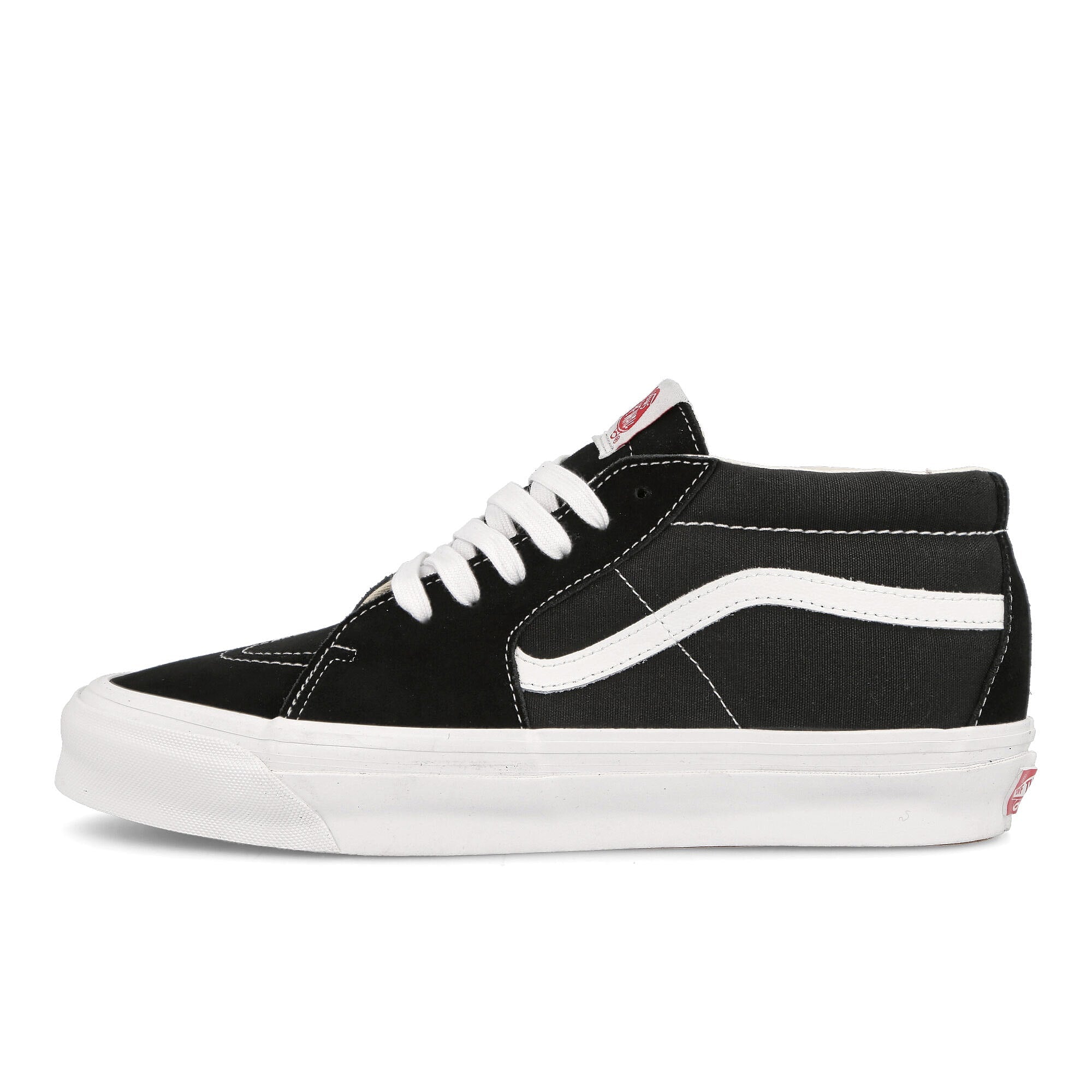 Vans OG Sk8-Mid LX Black-White Mid Top Sneakers VN0A4BVCBA21 | Overkill