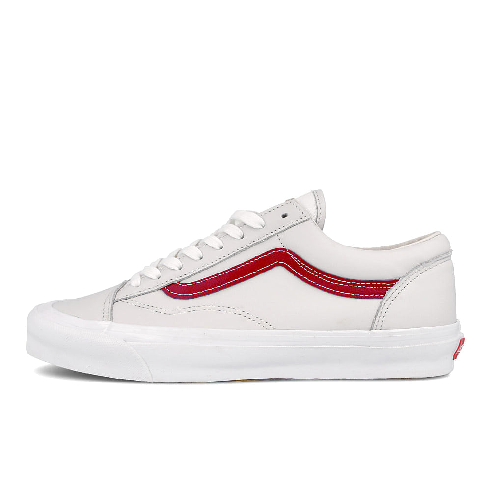 Vans style 36 lx og Red-True White Low Top Sneakers VN0A4BVE21D1 | Overkill