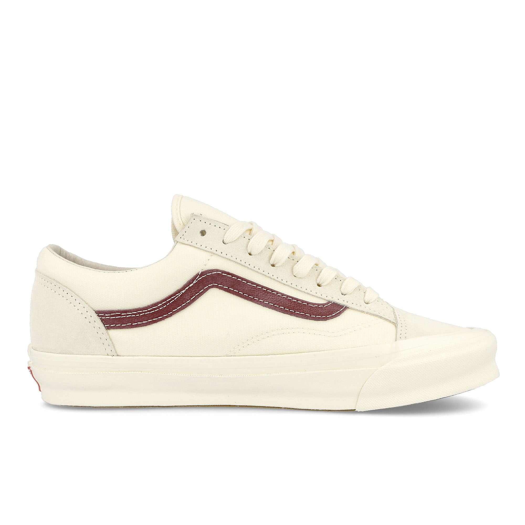 Vans og style 36 lx Classic White / Pomegranate Material | Overkill
