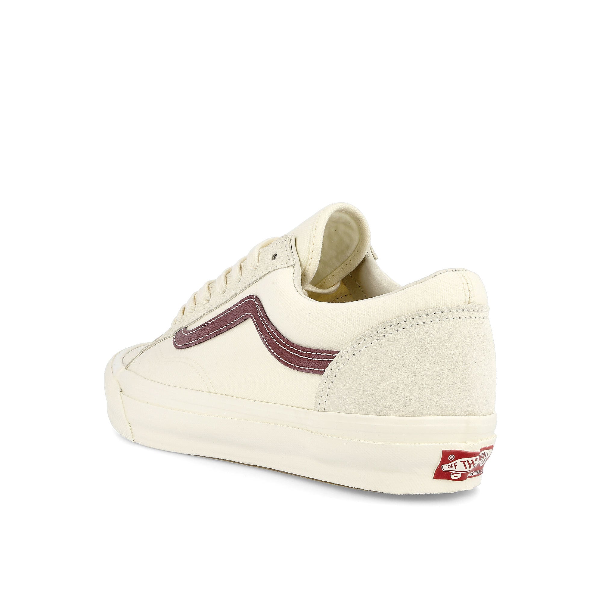 Vans og style 36 lx Classic White / Pomegranate Close-up | Overkill