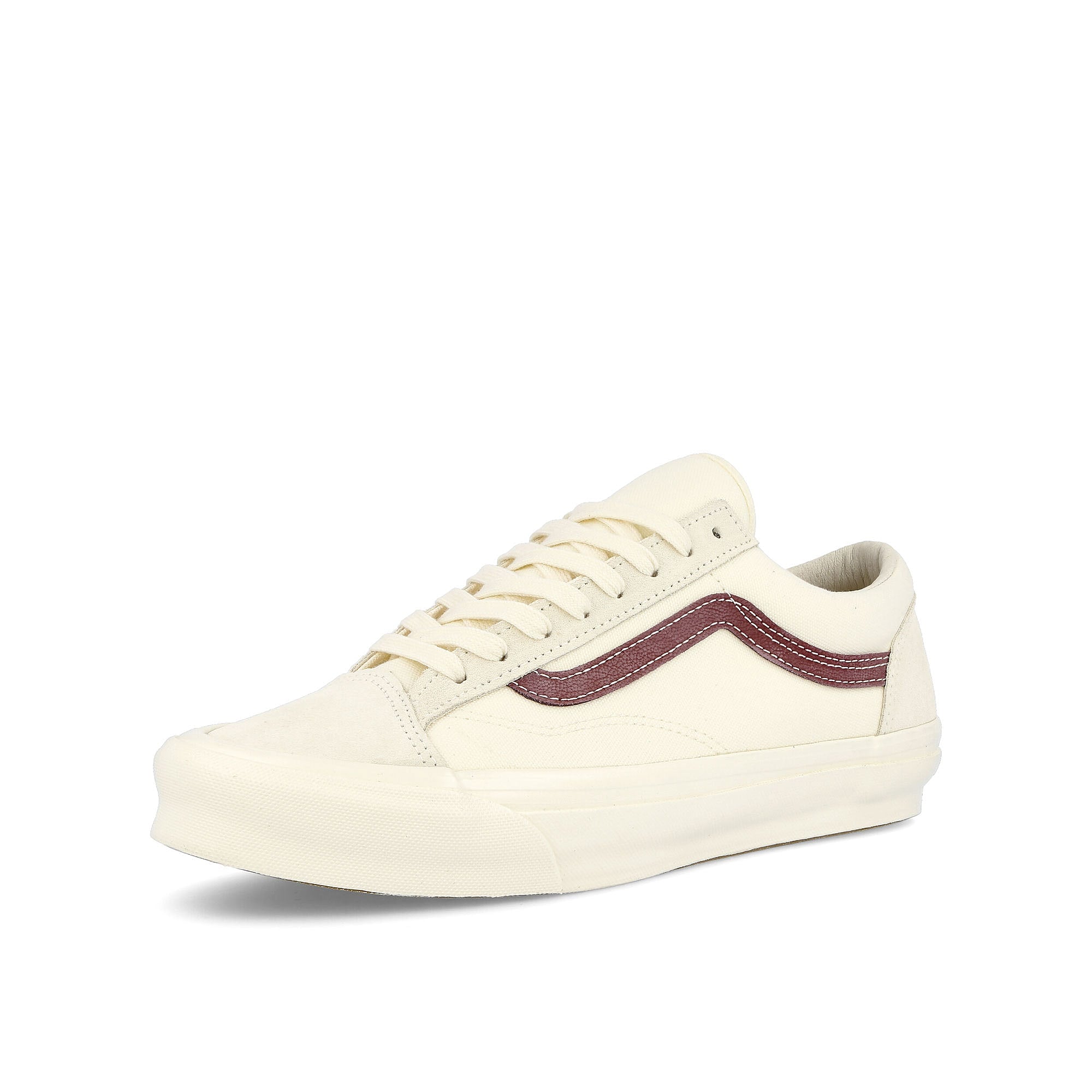 Vans og style 36 lx Classic White / Pomegranate Detailfoto | Overkill