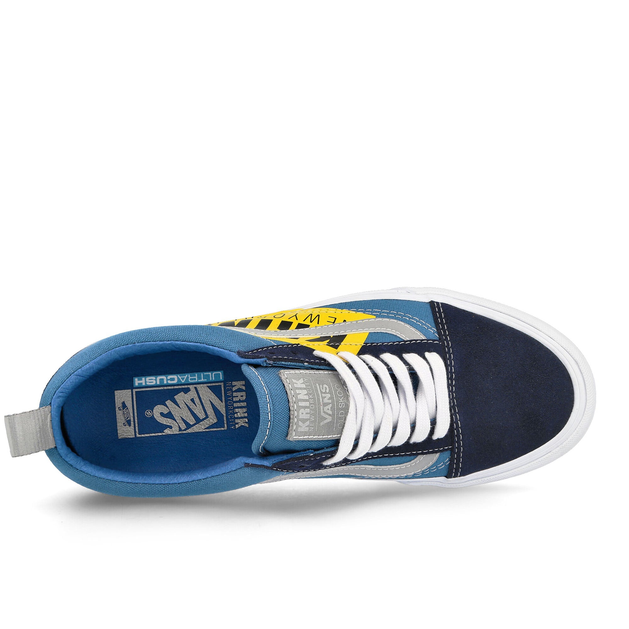 Vans Krink x Vans Old Skool Vault LX Blue / True White Detail view 1 | Overkill