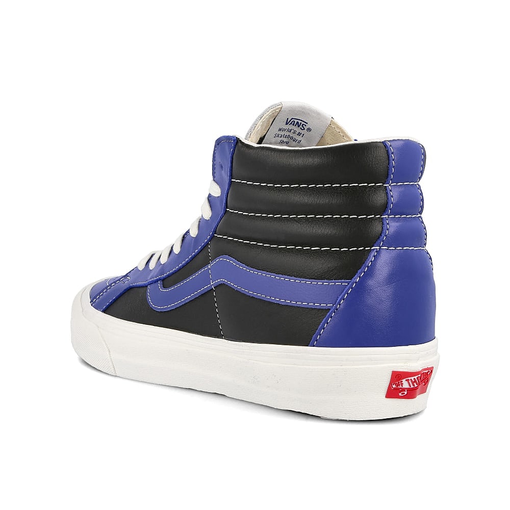 Vans sk8-hi reissue vl True Blue-Black High Top Sneakers Material | Overkill