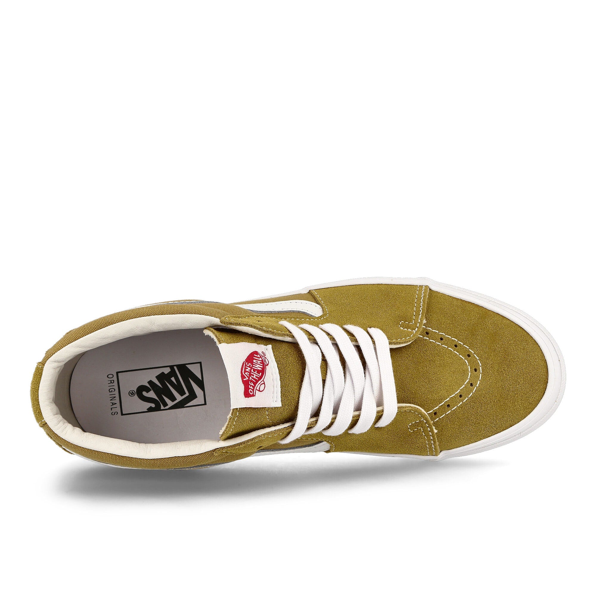 Vans OG Sk8-Mid LX Suede-Canvas Tobacco-White Mid Top Sneakers Detailfoto | Overkill
