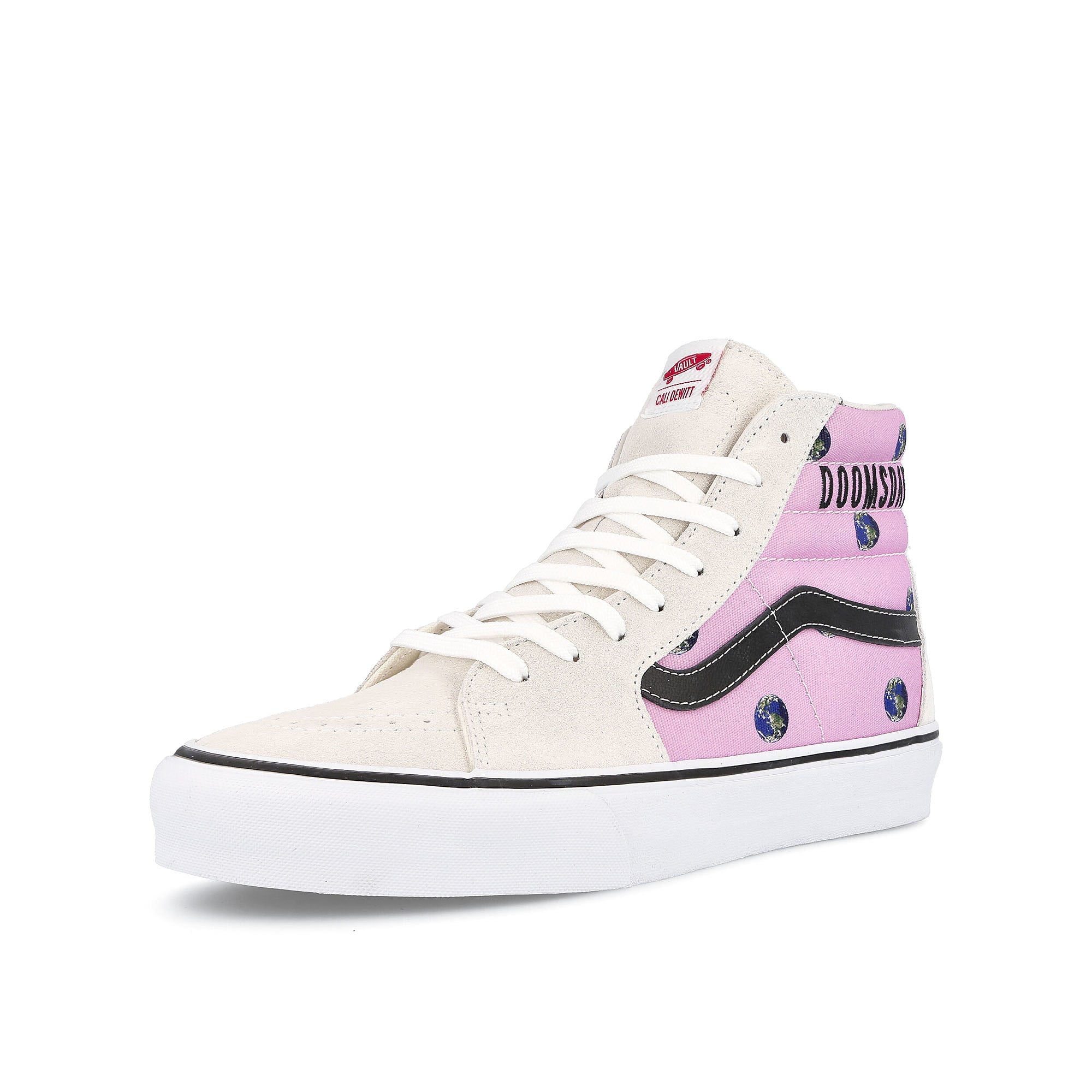 Vans Cali Thornhill Dewitt x Vans Sk8-Hi Vault LX White / Pink Detailfoto | Overkill