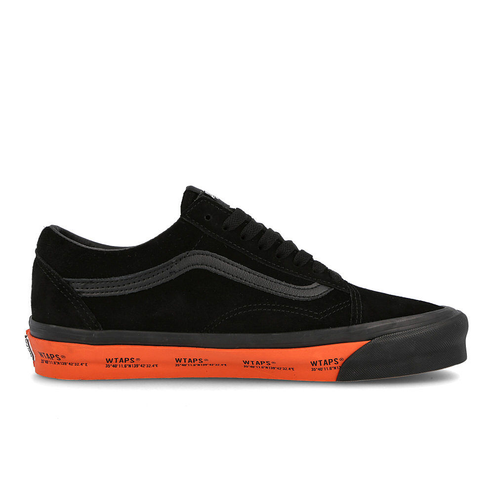 Vans OG Old Skool LX GPS-Black-Orange Low Top Sneakers Silhouette | Overkill