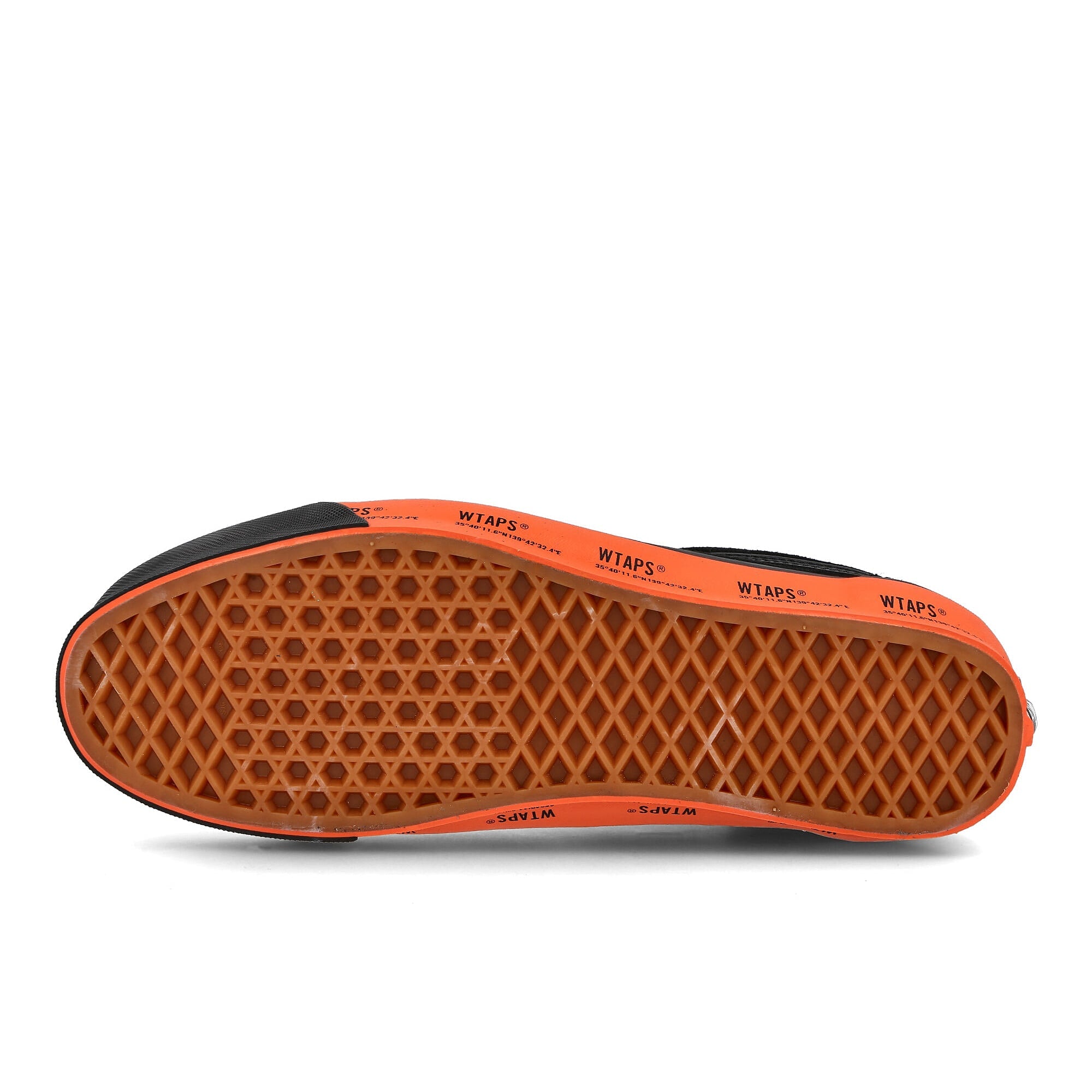 Vans OG Old Skool LX GPS-Black-Orange Low Top Sneakers Detail View 1 | Overkill