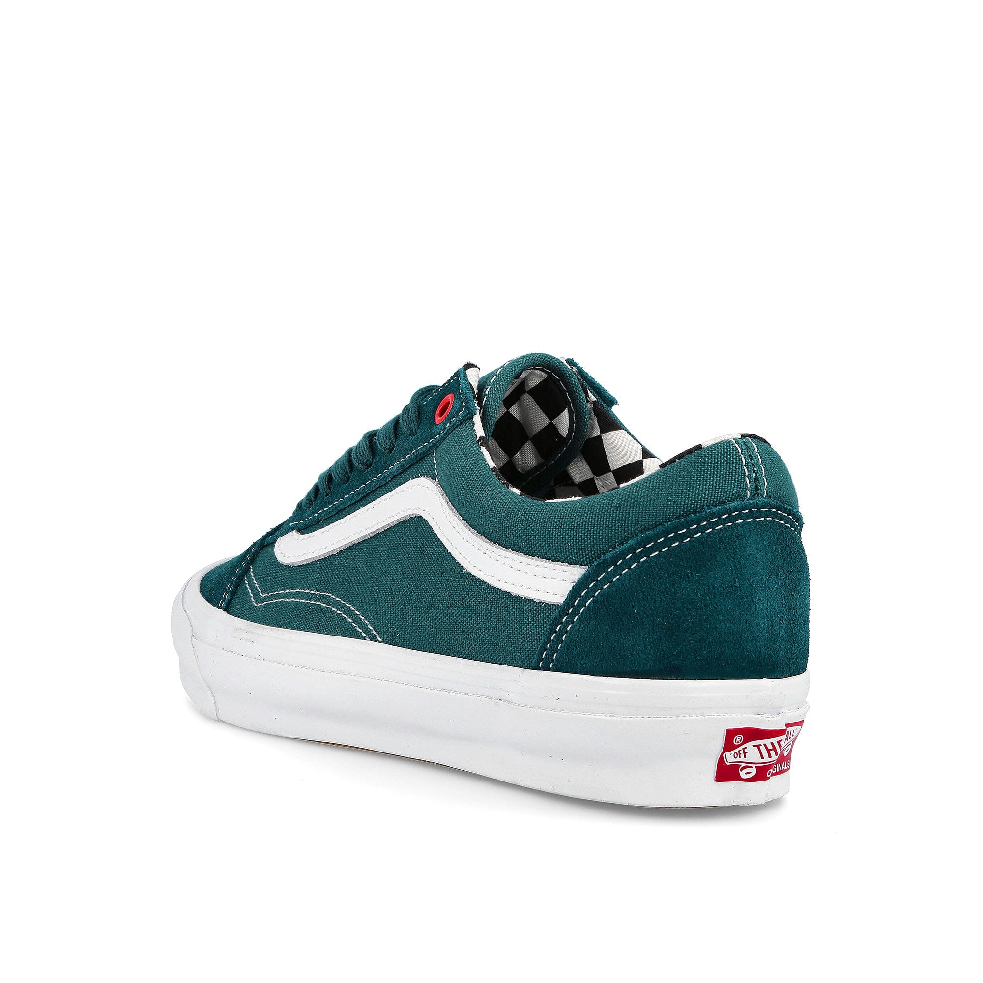 Vans Ray Barbee x Leica x Vans OG Old Skool Lx Dark Teal Close-up | Overkill