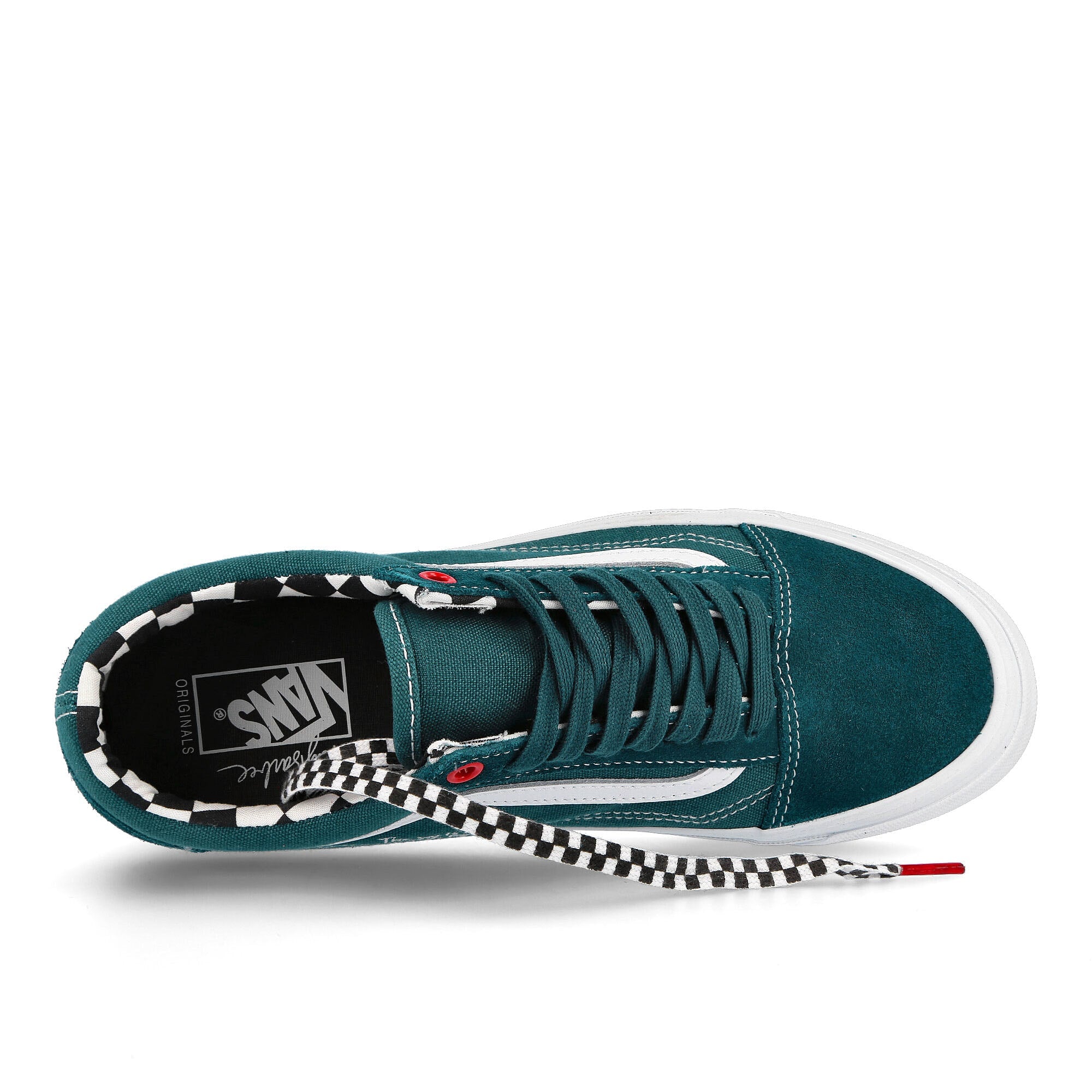 Vans Ray Barbee x Leica x Vans OG Old Skool Lx Dark Teal Detail view 2 | Overkill
