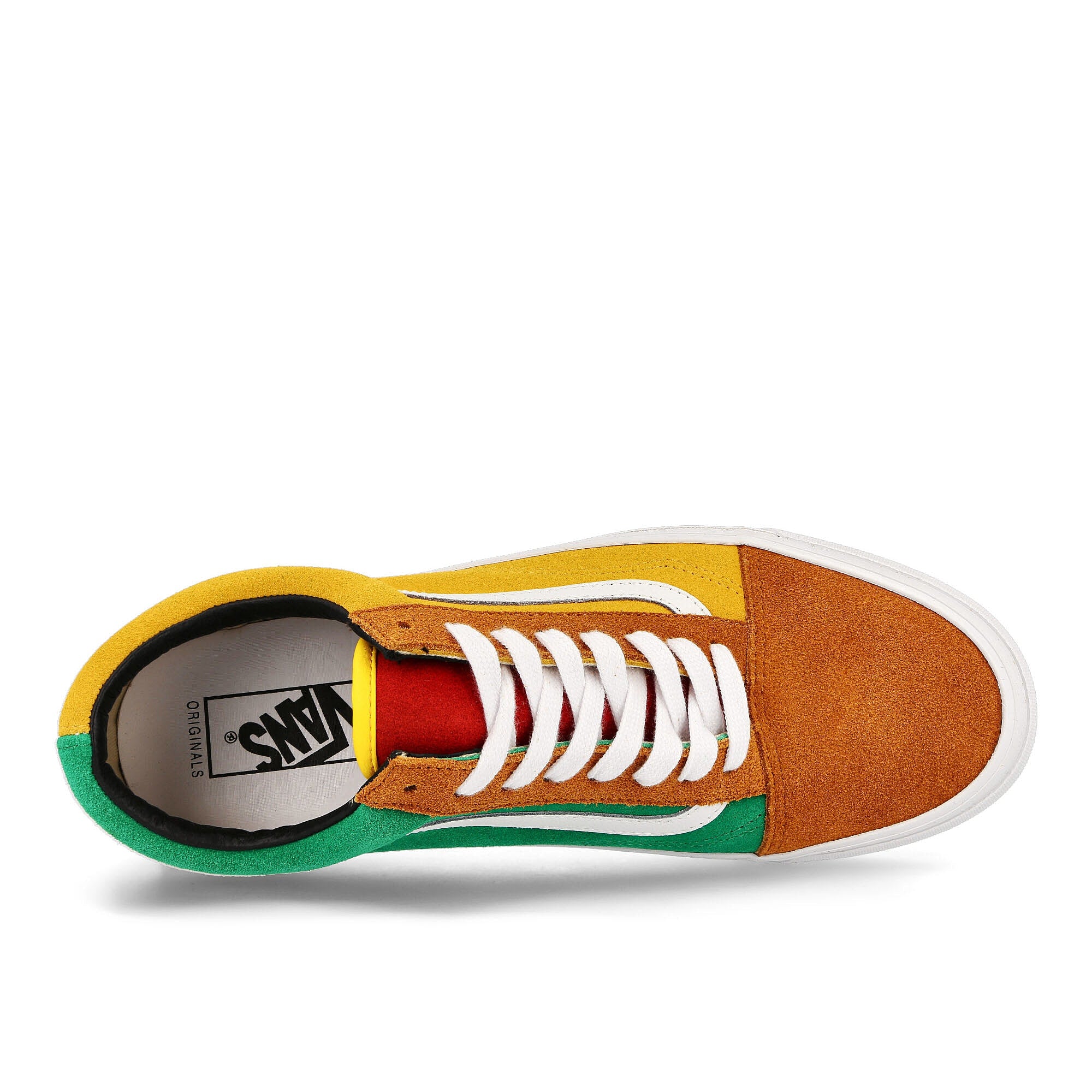 Vans OG Old Skool L Wall Brown-Tan Low Top Sneakers Detailfoto | Overkill