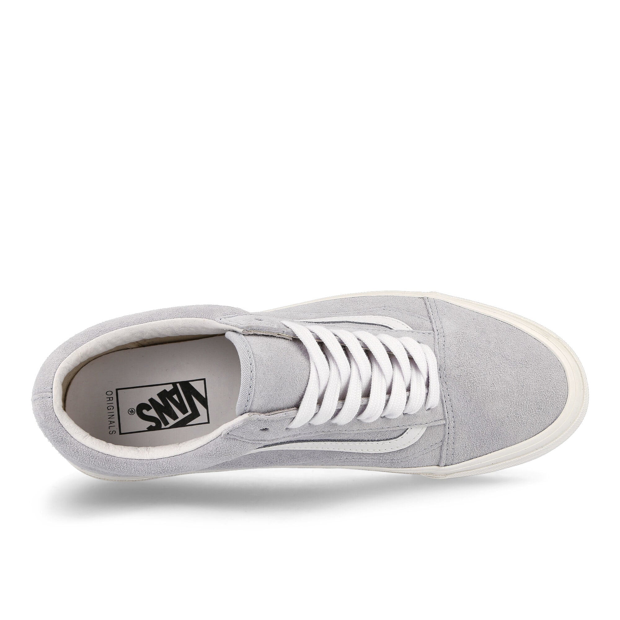 Vans og old skool l Pig Suede Gray Dawn Sneakers Detailfoto | Overkill
