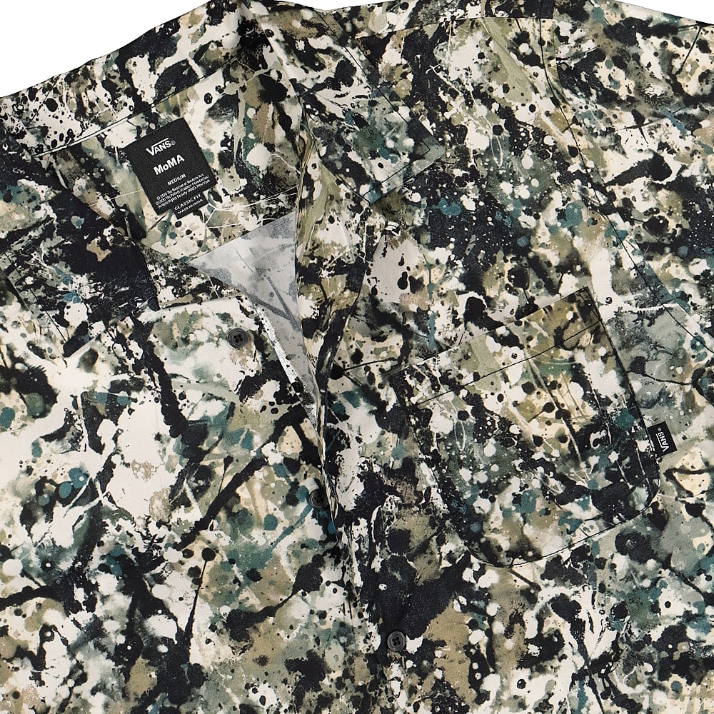 Vans MoMA x Vans Pollock Shirt Multicolor Shirts Close-up | Overkill