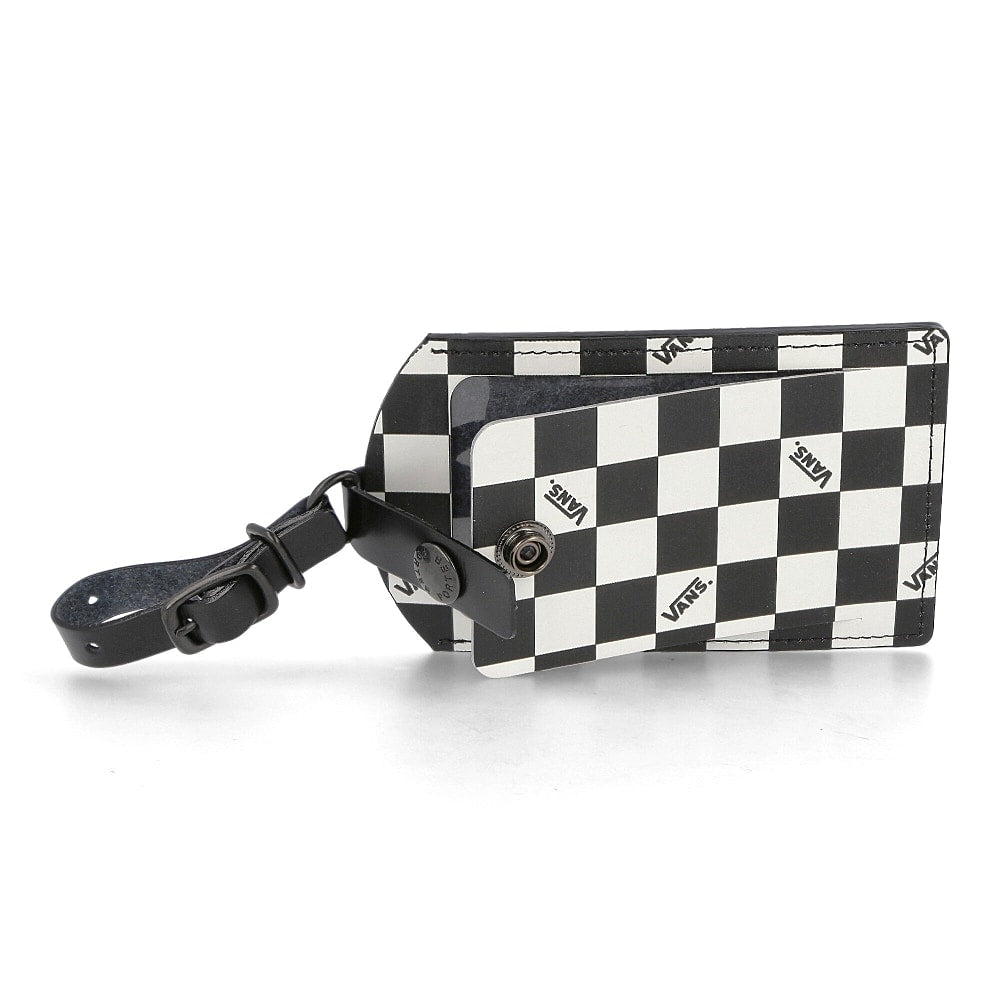 Porter-Yoshida & Co. Vans x Porter-Yoshida & Co. Luggage Tag Black-White Checkered Wallets & Cases Material | Overkill
