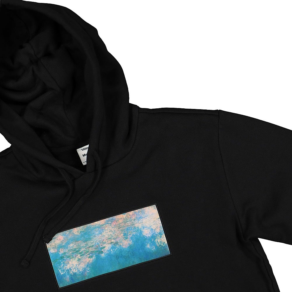 Vans MoMA x Vans Monet Hoodie Black / Monet Hoodies Close-up | Overkill