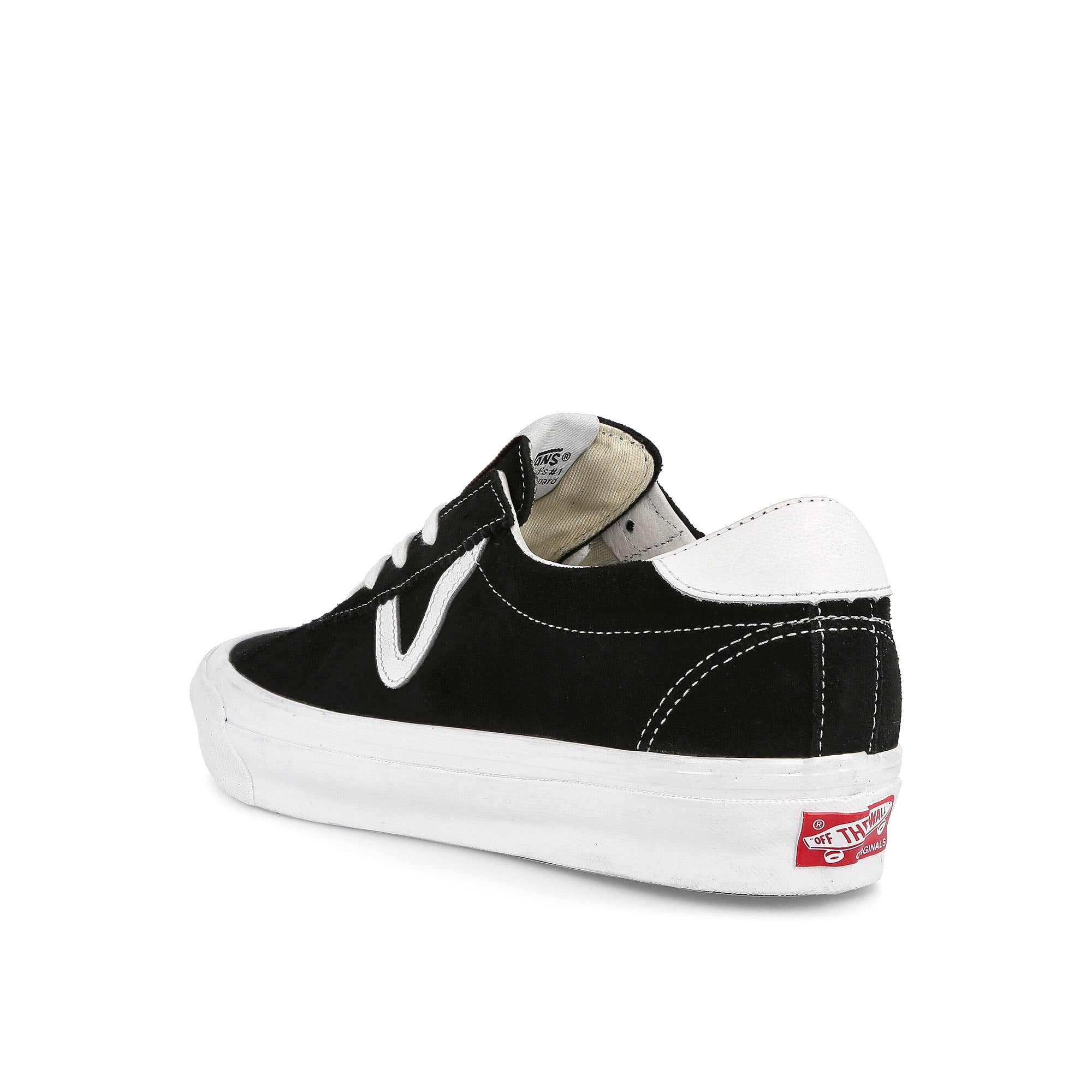 Vans epoch lx og Black / True White Low Top Sneakers Material | Overkill