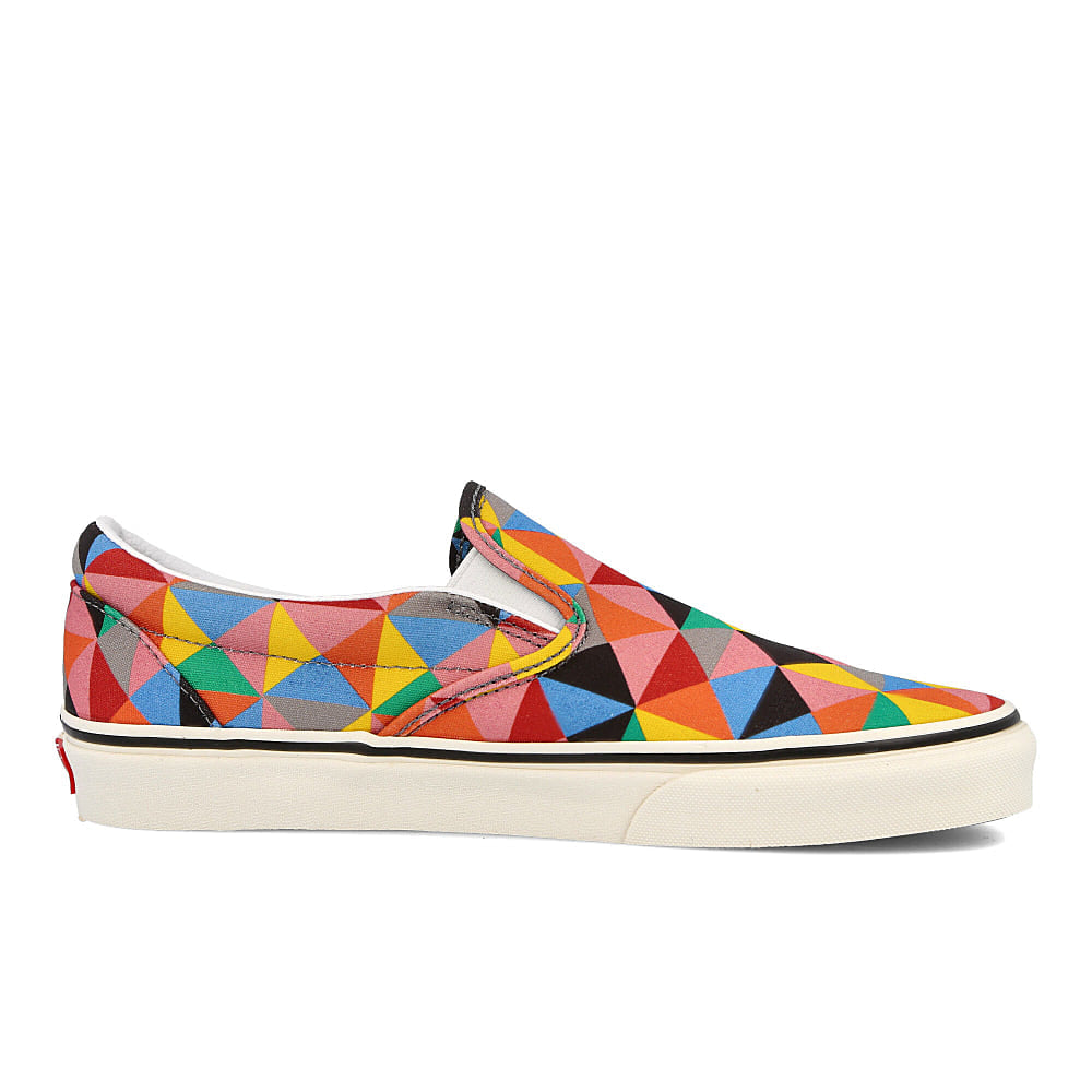Vans MoMA x Vans Classic Slip-On Ringgold Multicolor Sneakers Silhouette | Overkill