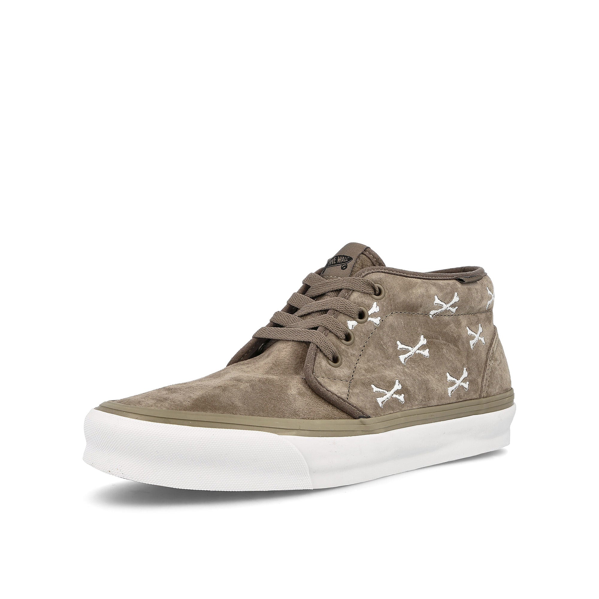 Vans WTAPS x Vans OG Chukka LX Bones Coyote Sneakers Close Up | Overkill