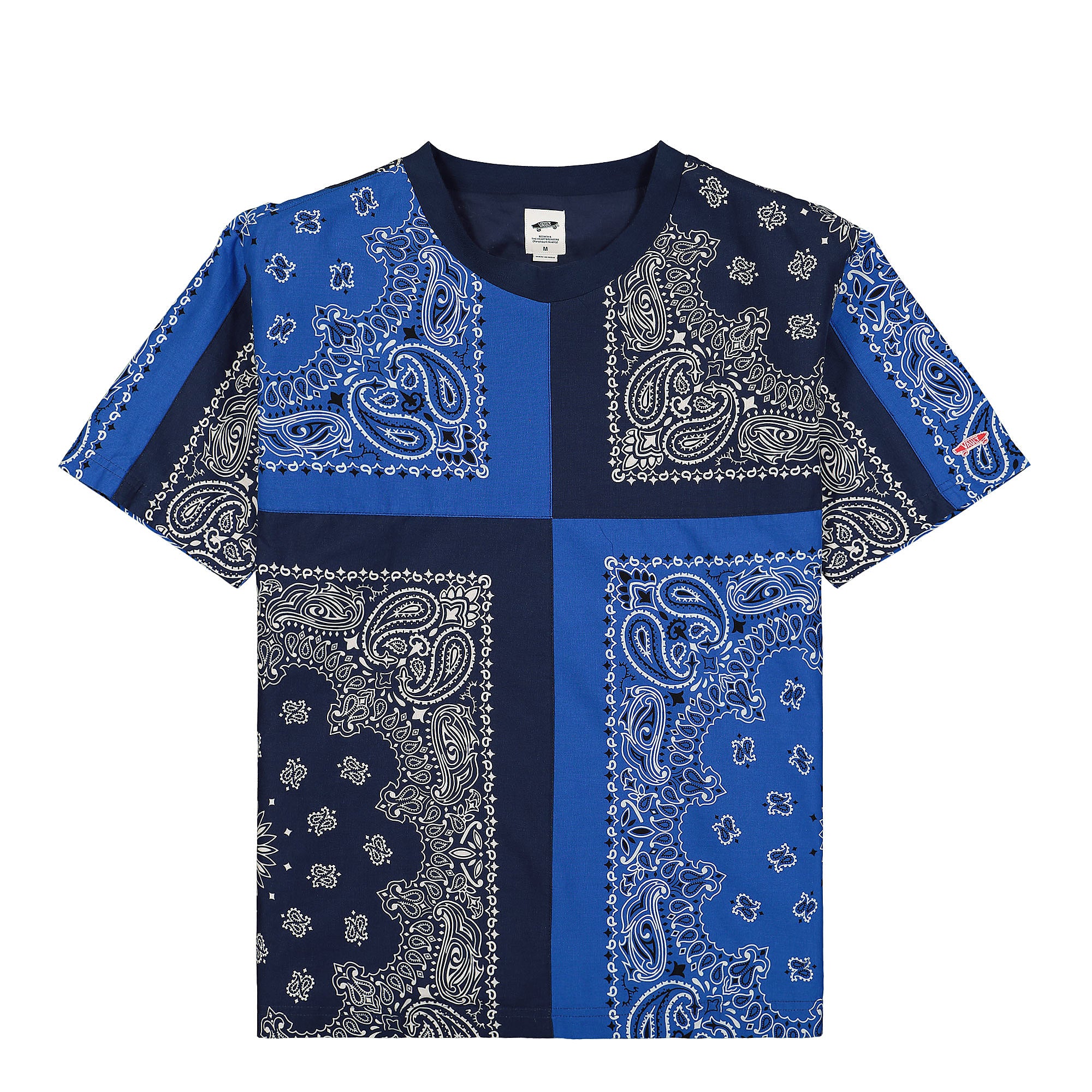 Vans Bedwin & The Heartbreakers x Vans Bandana T-Shirt Blue T-Shirts VN0A4VLNZE51 | Overkill