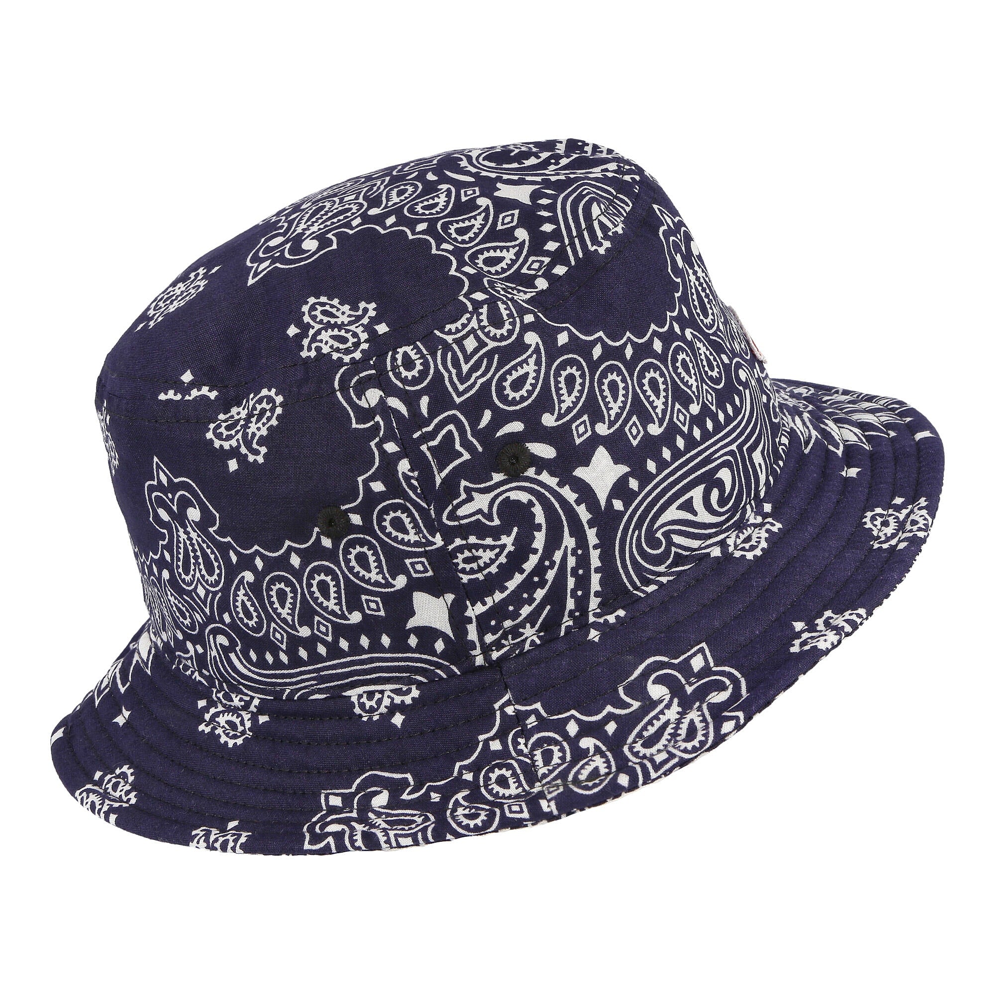 Vans Bedwin & The Heartbreakers x Vans Vault Bucket Hat Blue Bucket Hats Close-up | Overkill