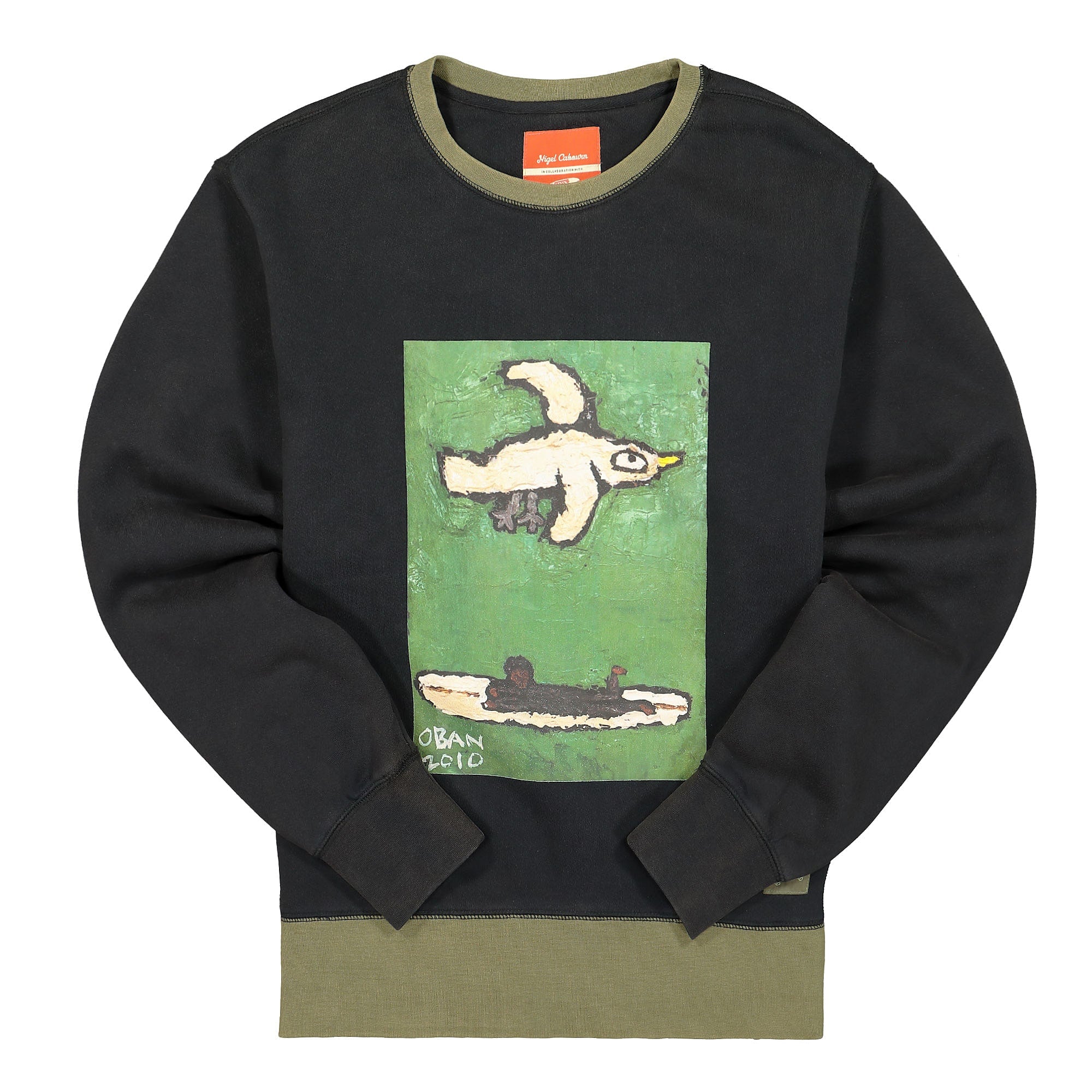 Vans Nigel Cabourn x Vans MN Vault Sweatshirt Anthracite Sweatshirts VN0A4VLWH9H1 | Overkill