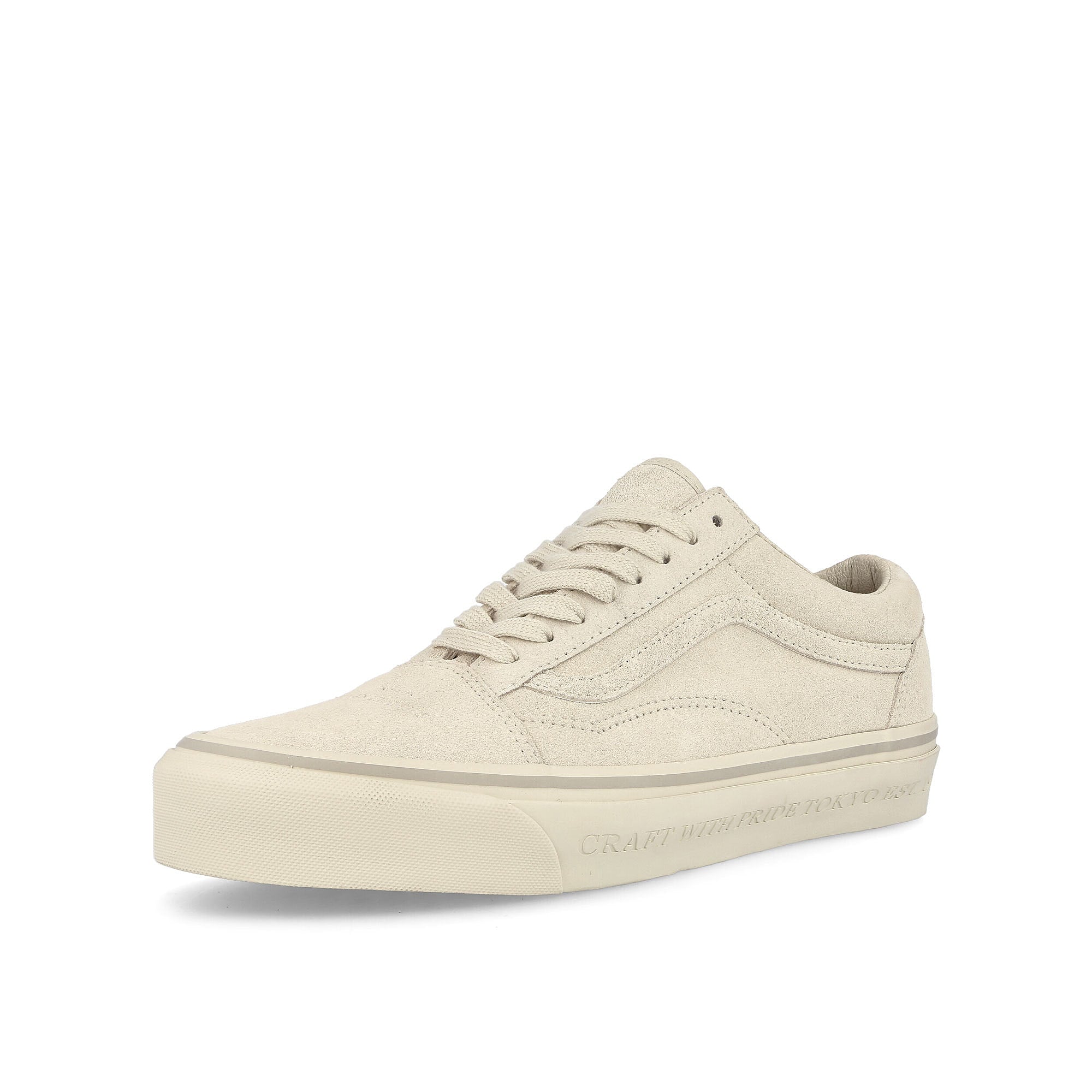Vans Neighborhood x Vans Old Skool 36 DX Birch Low Top Sneakers Close Up | Overkill