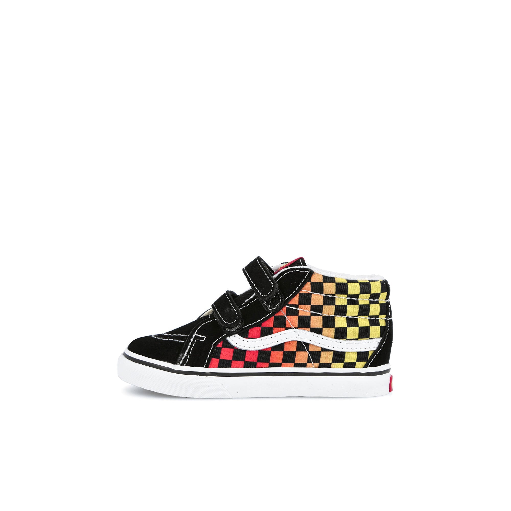 Vans sk8-mid reissue v infants Flame Logo Repeat Mid Top Sneakers VN0A5DXDABX1 | Overkill