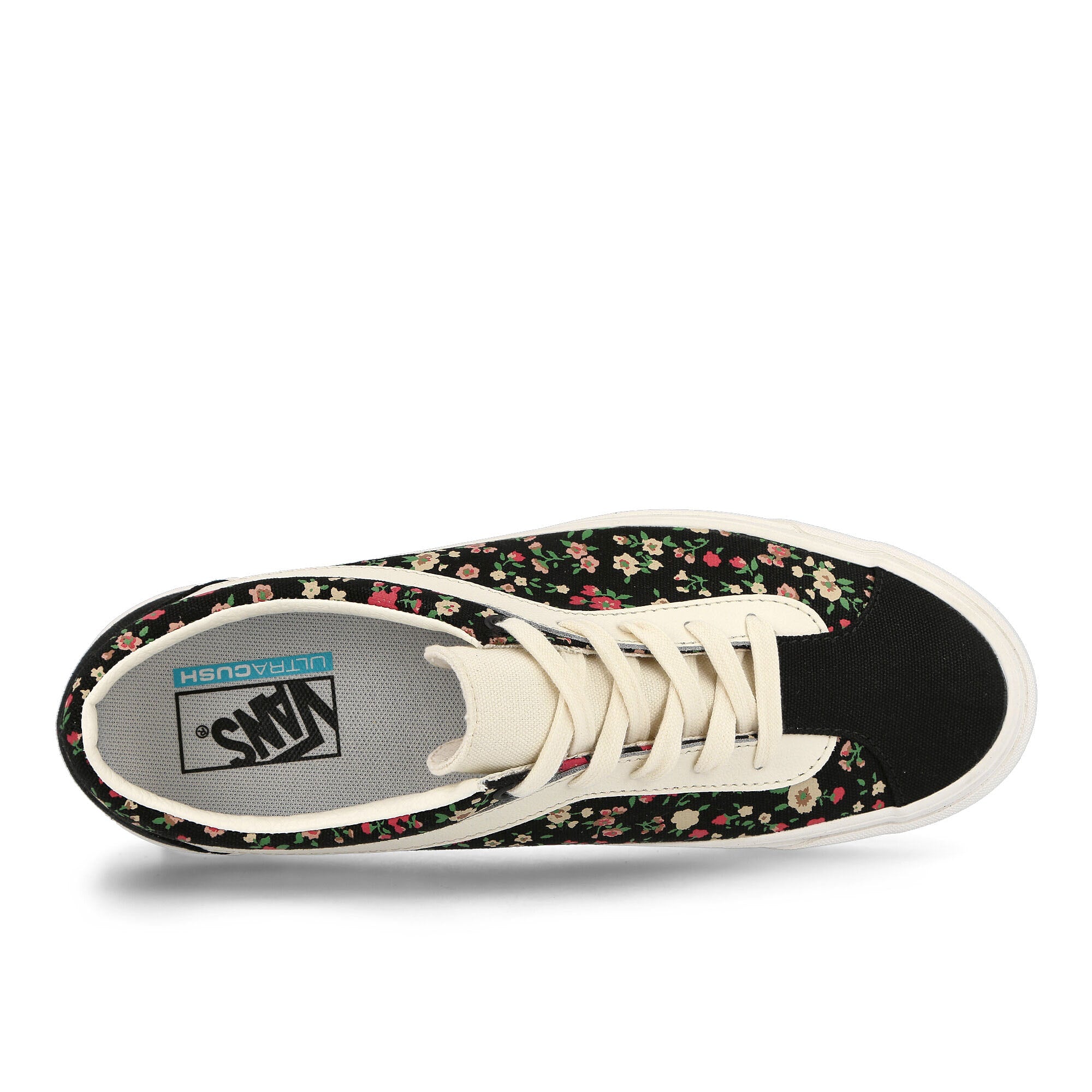 Vans bold ni Ditsy Floral Black / White Sneakers Detailfoto | Overkill