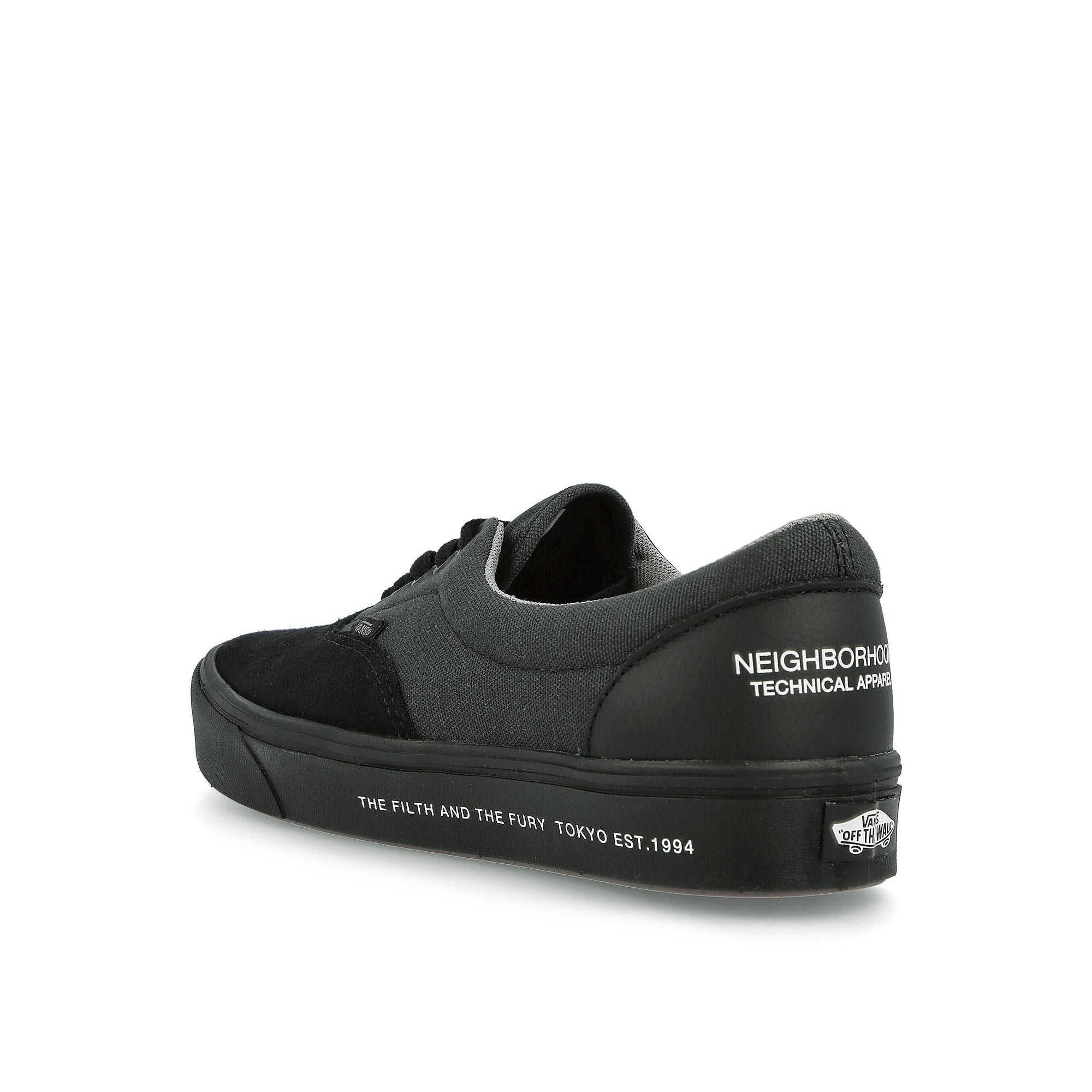 Vans Neighborhood x Vans Comfycush Era Black Close-up | Overkill