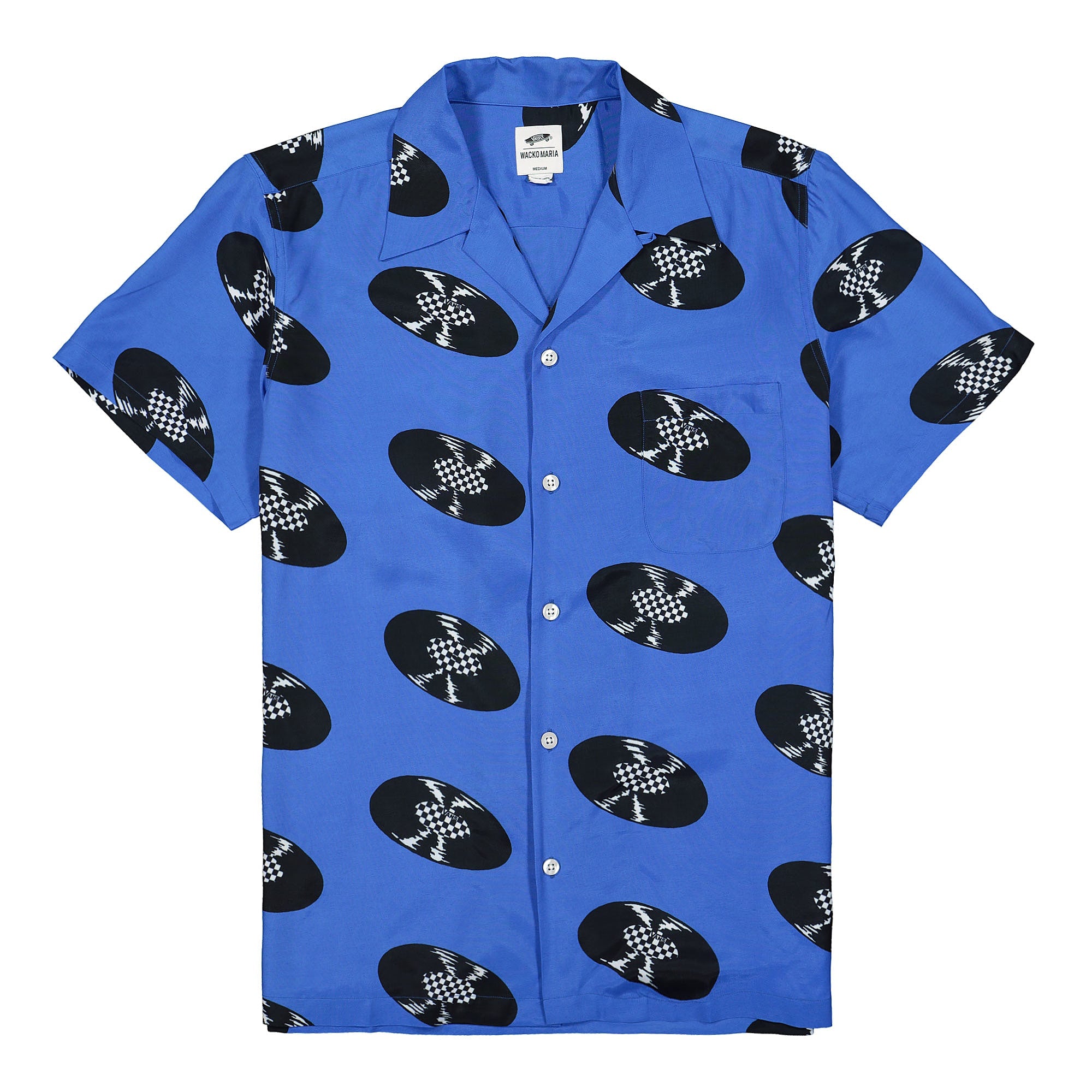 Vans Wacko Maria x Vans Vault Liberty Purp Shirt Blue Shirts VN0A5E6E0Q01 | Overkill