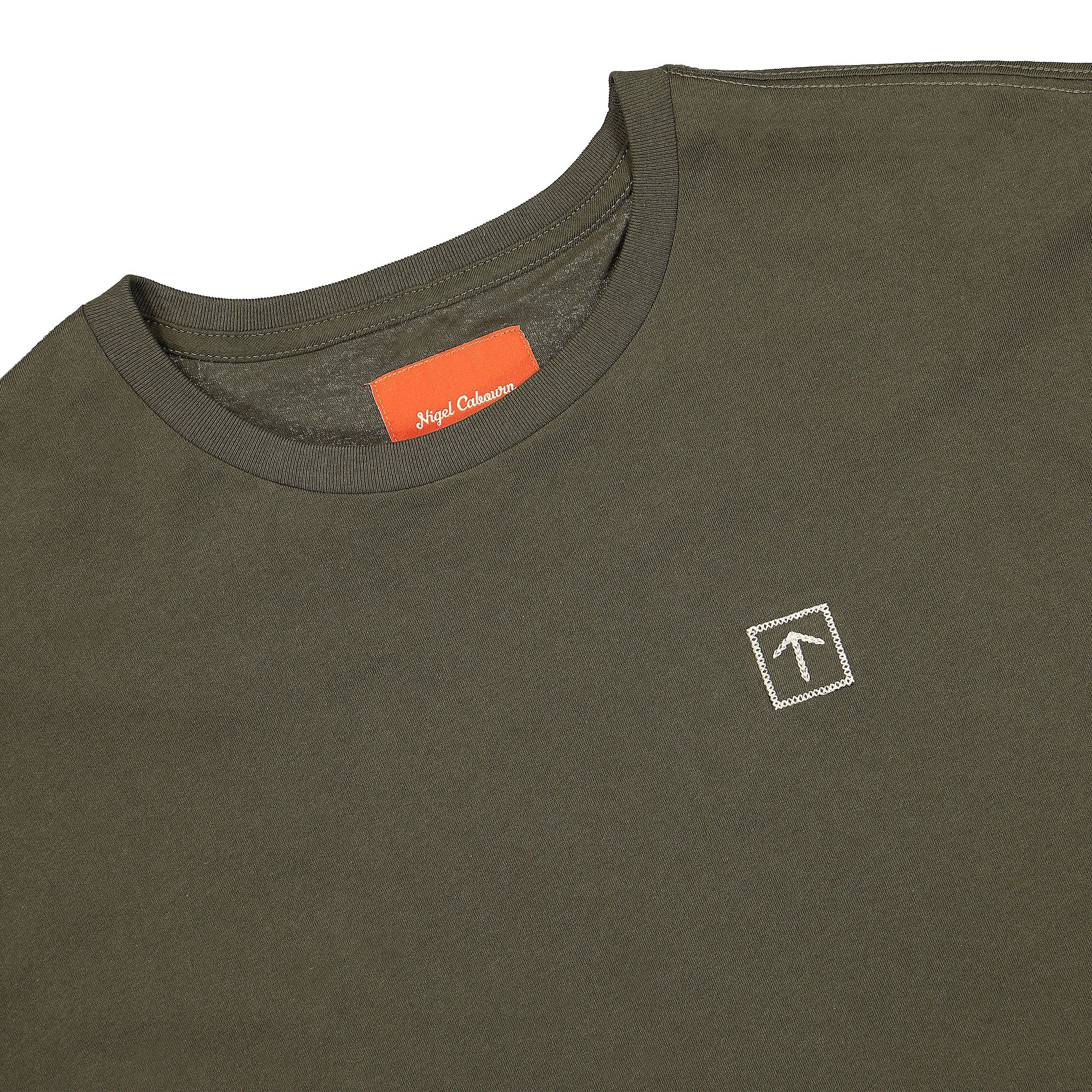 Vans Nigel Cabourn x Vans MN Vault T-Shirt Forest Night T-Shirts Close-up | Overkill
