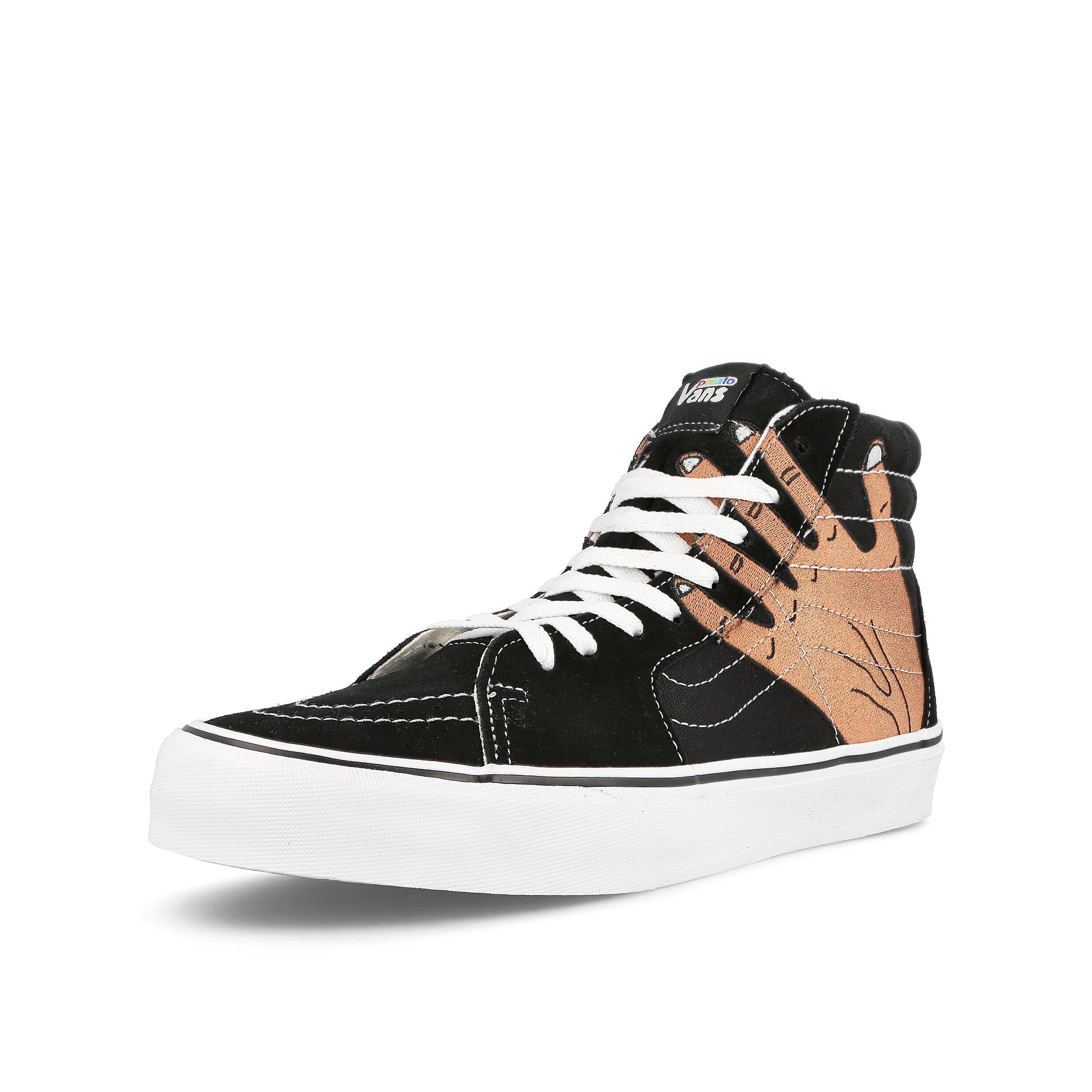 Vans Imran Potato x Vans Sk8-Hi VR3 LX Black / Brown Detailfoto | Overkill