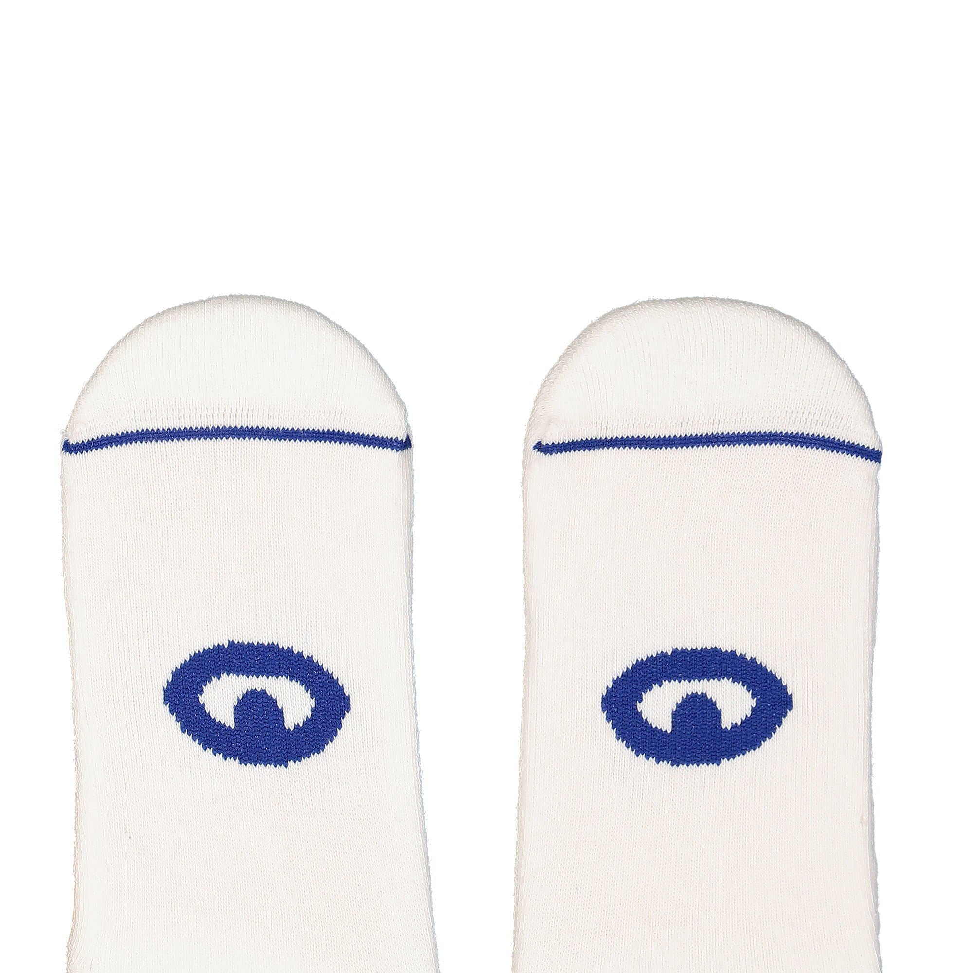 Vans Aries x Vans WM Vault Socks White / Yellow / Blue Socks Close-up | Overkill