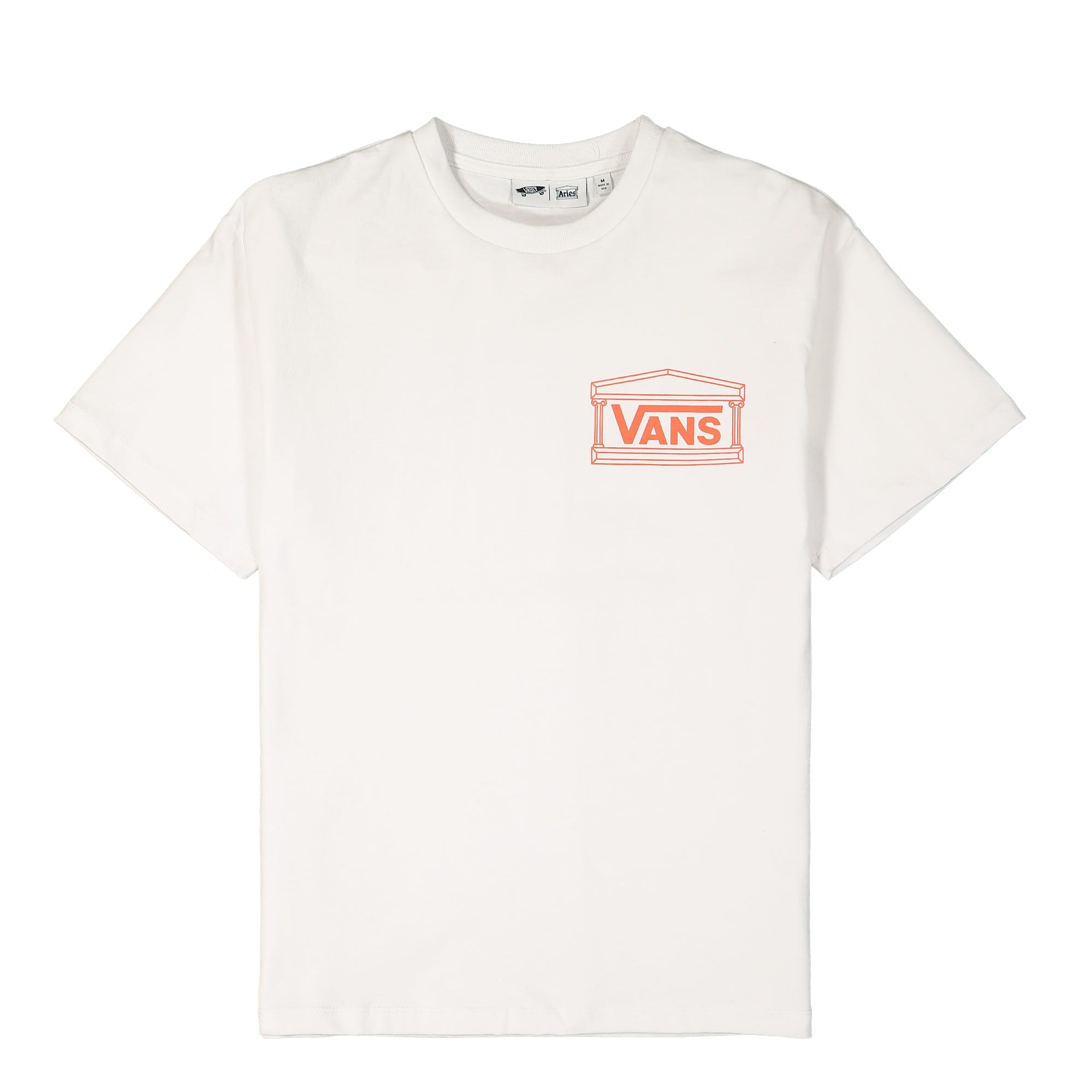 Vans Aries x Vans WM Vault T-Shirt White T-Shirts VN0A5GYKYZW1 | Overkill