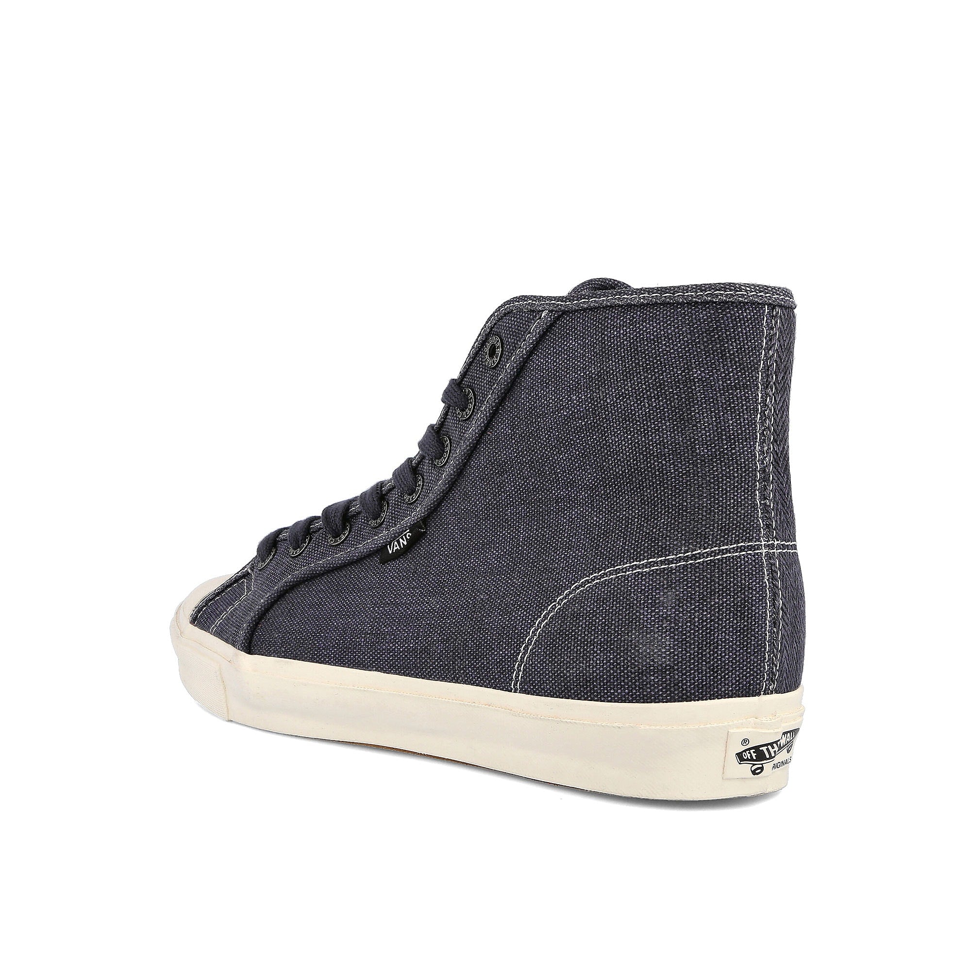 Vans Nigel Cabourn x Vans OG Style 24 LX Black / Navy Close-up | Overkill
