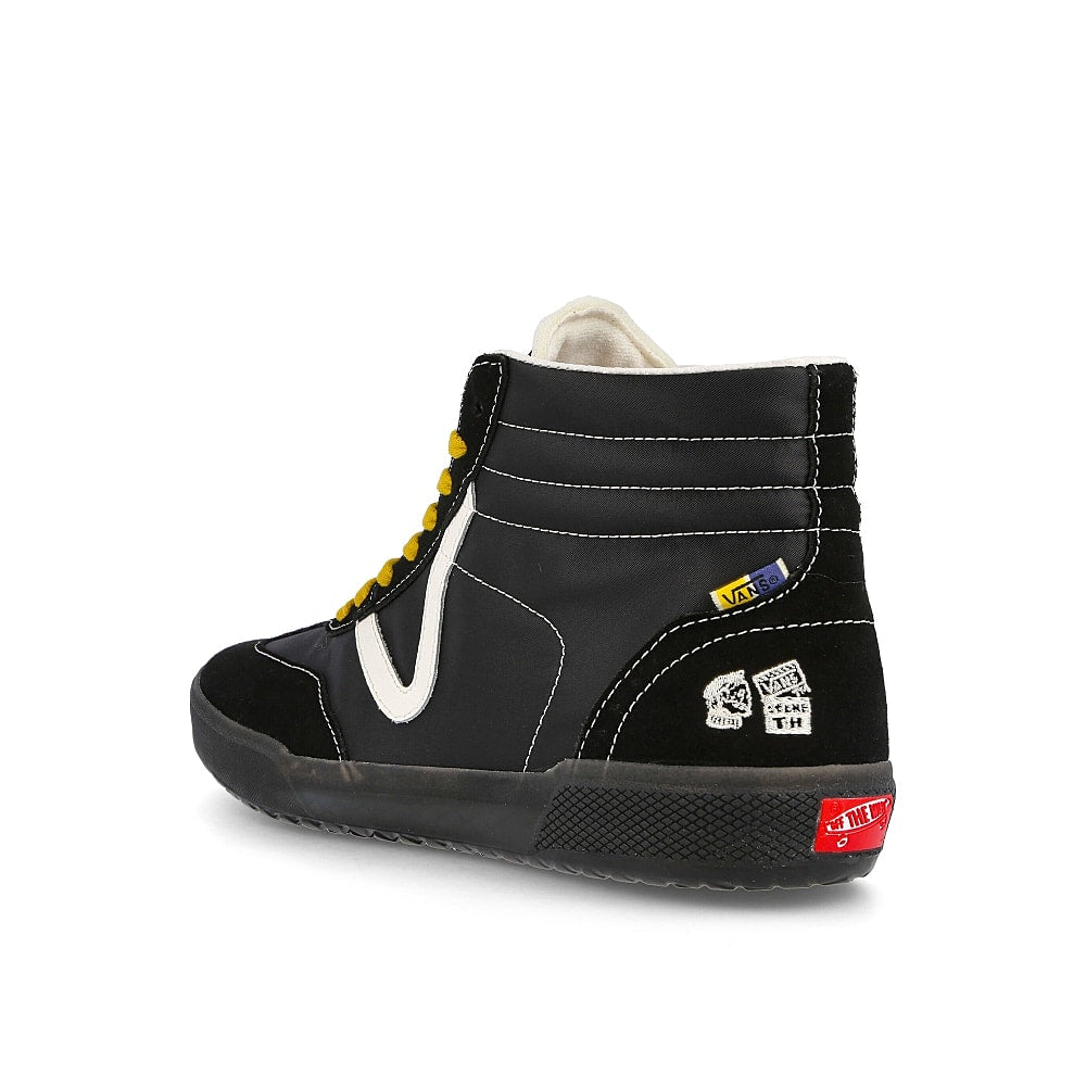 Vans Epoch Racer LX Black High Top Sneakers Material | Overkill