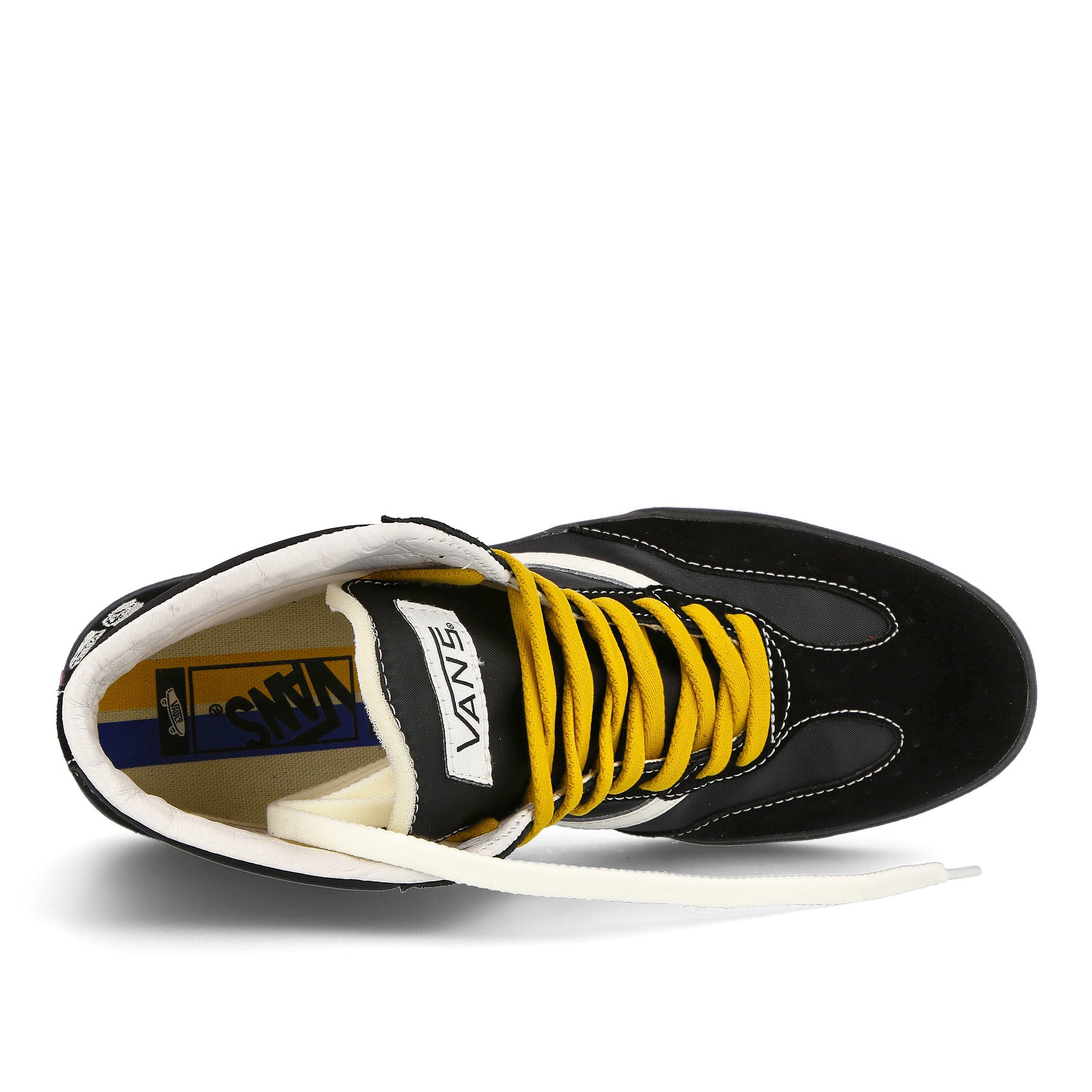 Vans Epoch Racer LX Black High Top Sneakers Detail View 1 | Overkill