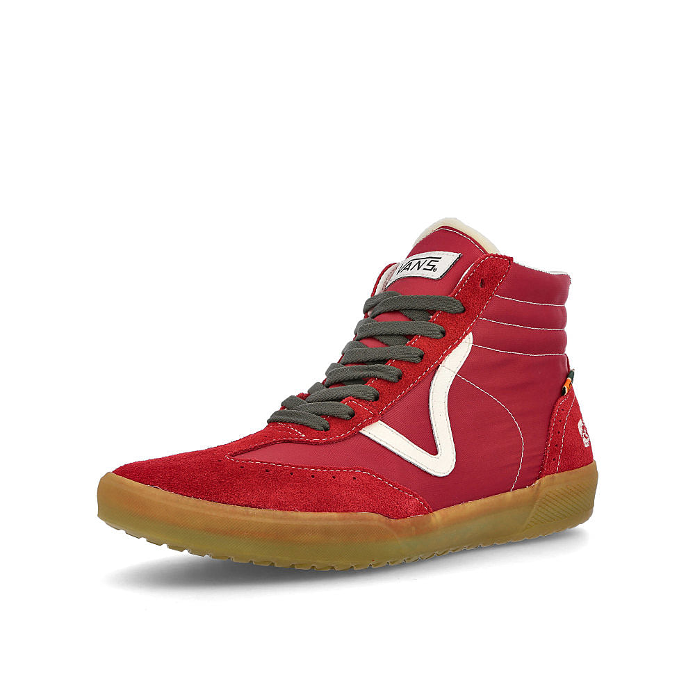 Vans Epoch Racer LX Chlpprmdmgum High Top Sneakers Close Up | Overkill