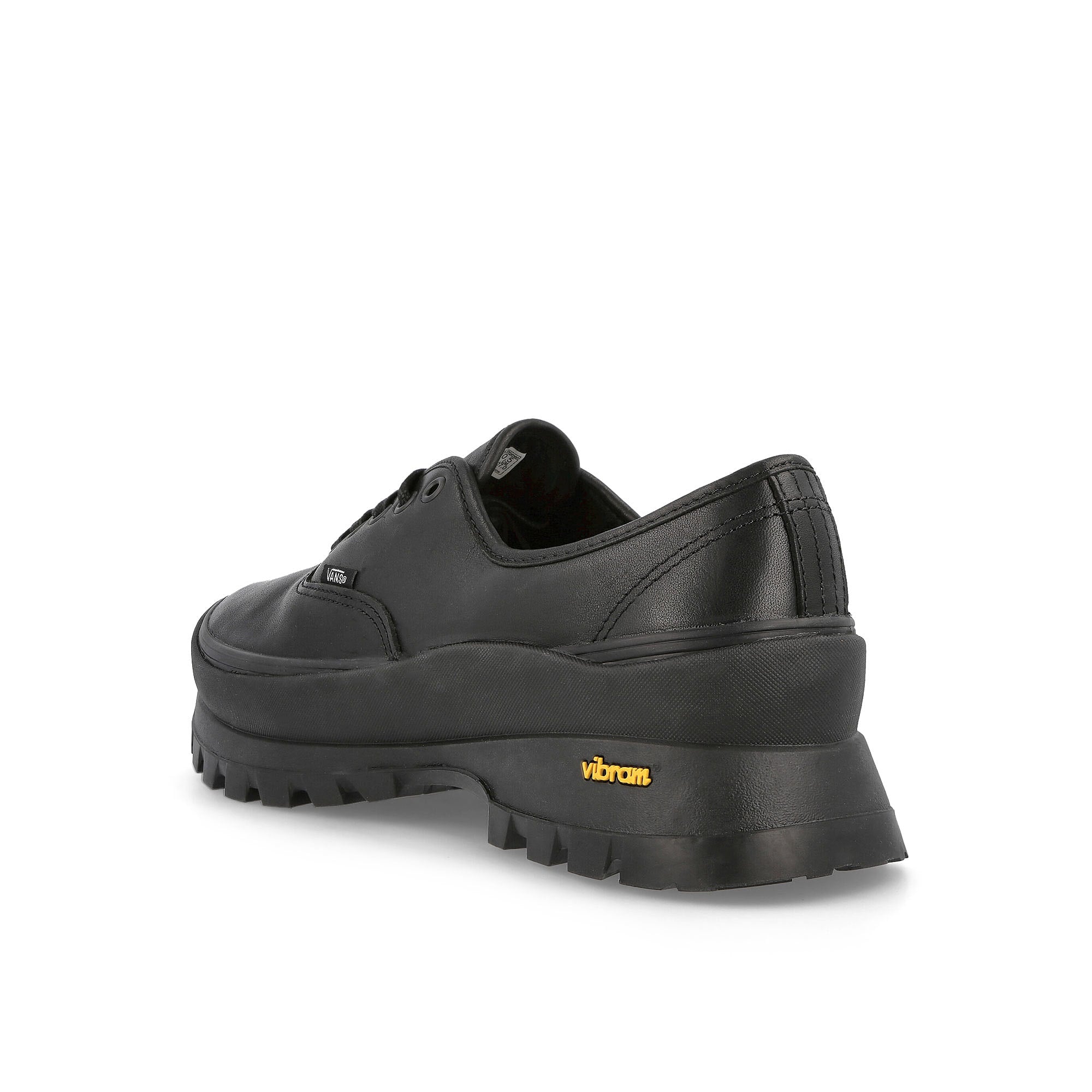 Vans Vibram x Vans UA Authentic LX Black Close-up | Overkill