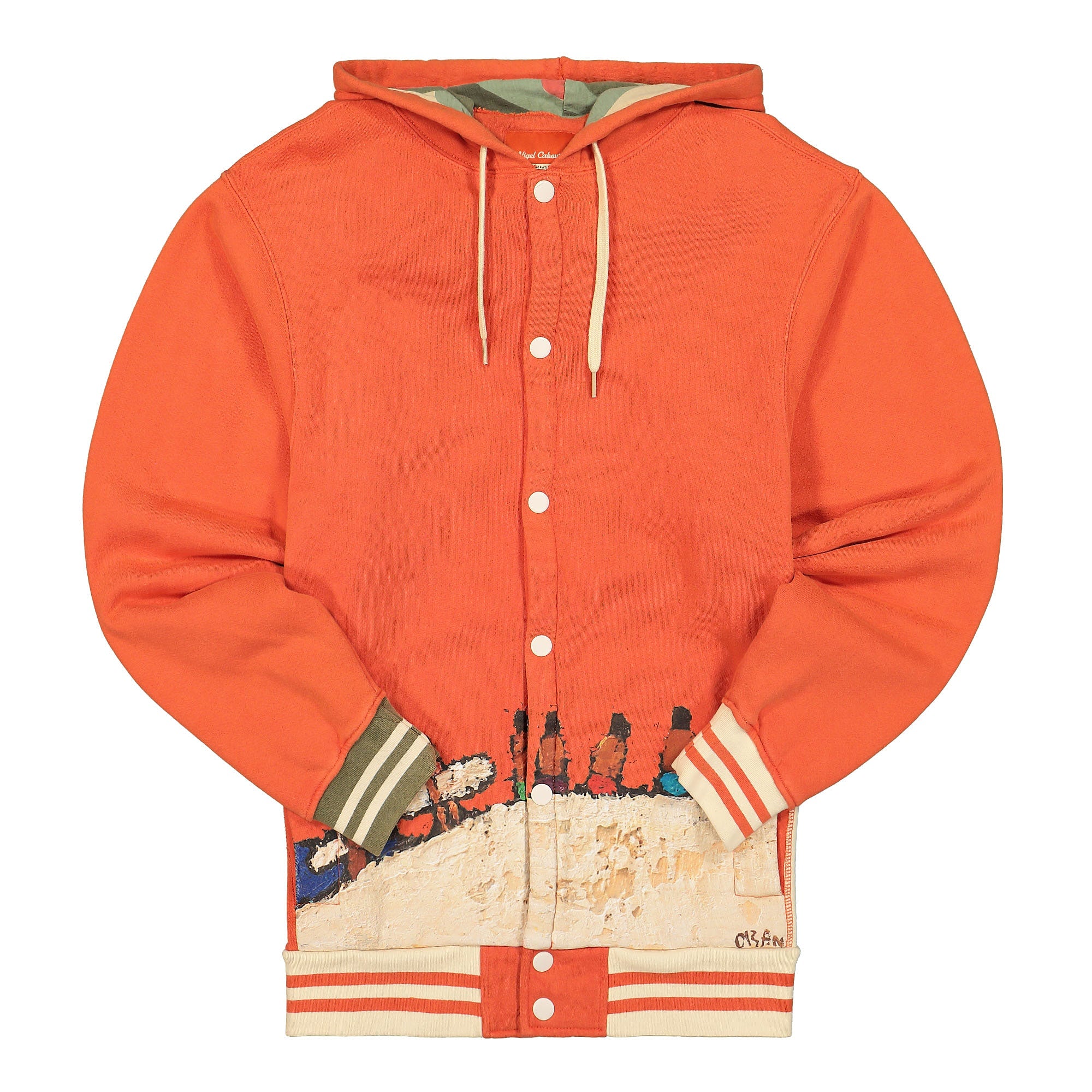 Vans Nigel Cabourn x Vans MN Vault Hoodie Jacket Red Clay Jackets VN0A5KDPZBV1 | Overkill