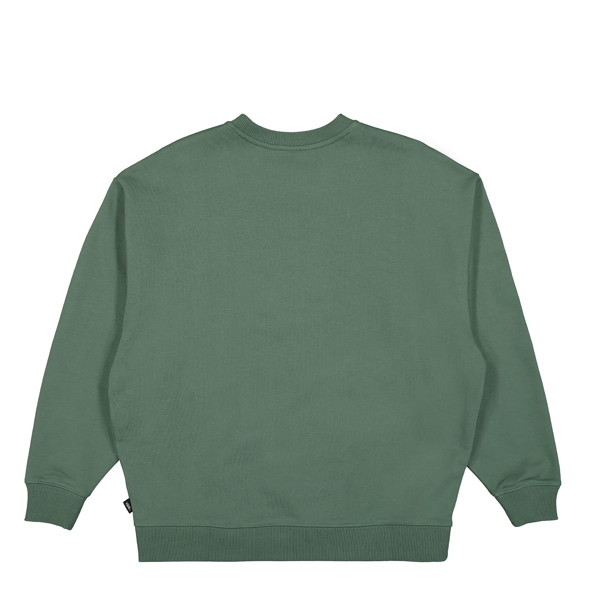 Vans Flying V OS FT LS Crew Duck Green Sweatshirts Material | Overkill