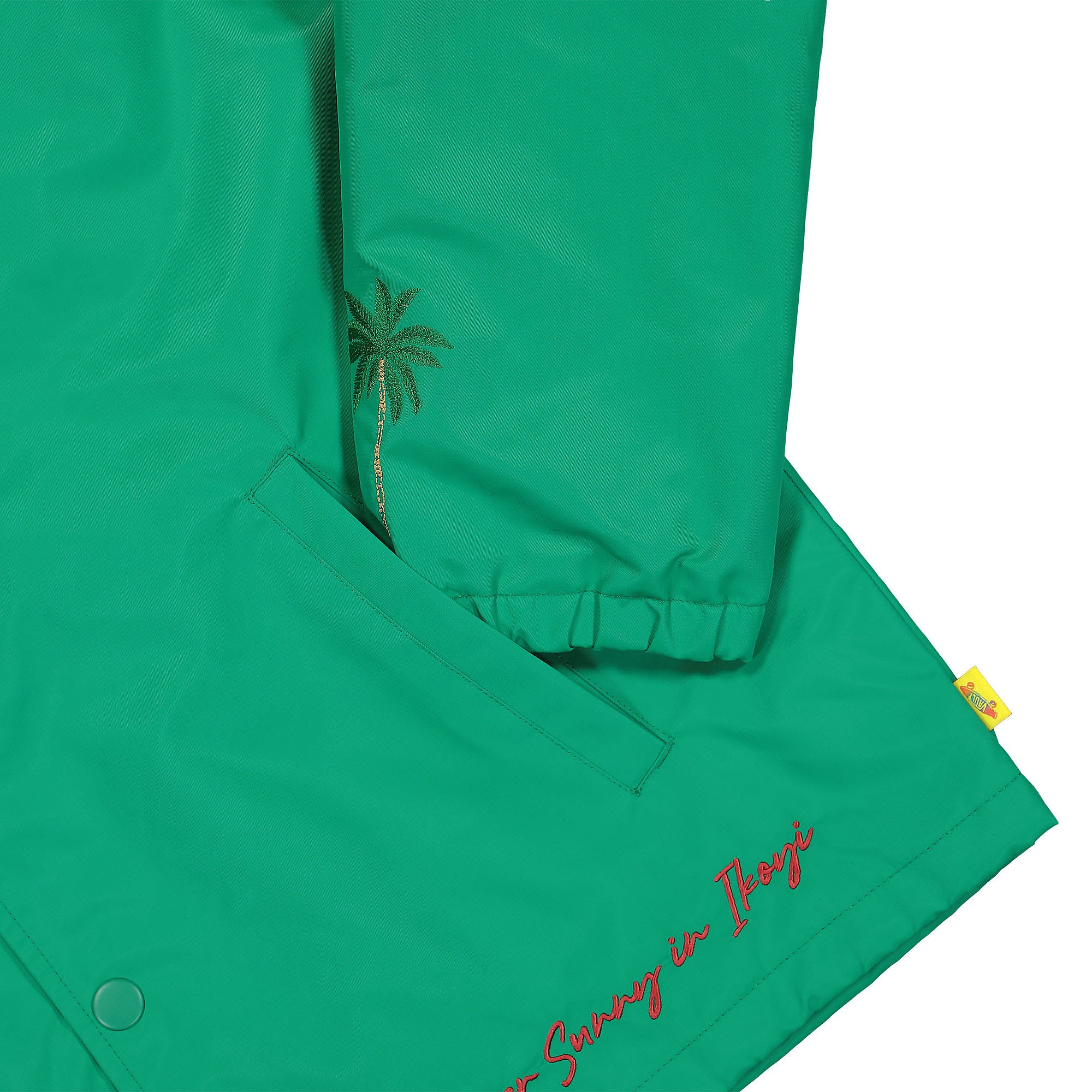 Vans Dobale x Vans Vault Coaches Jacket Pepper Green Jackets Detailfoto | Overkill