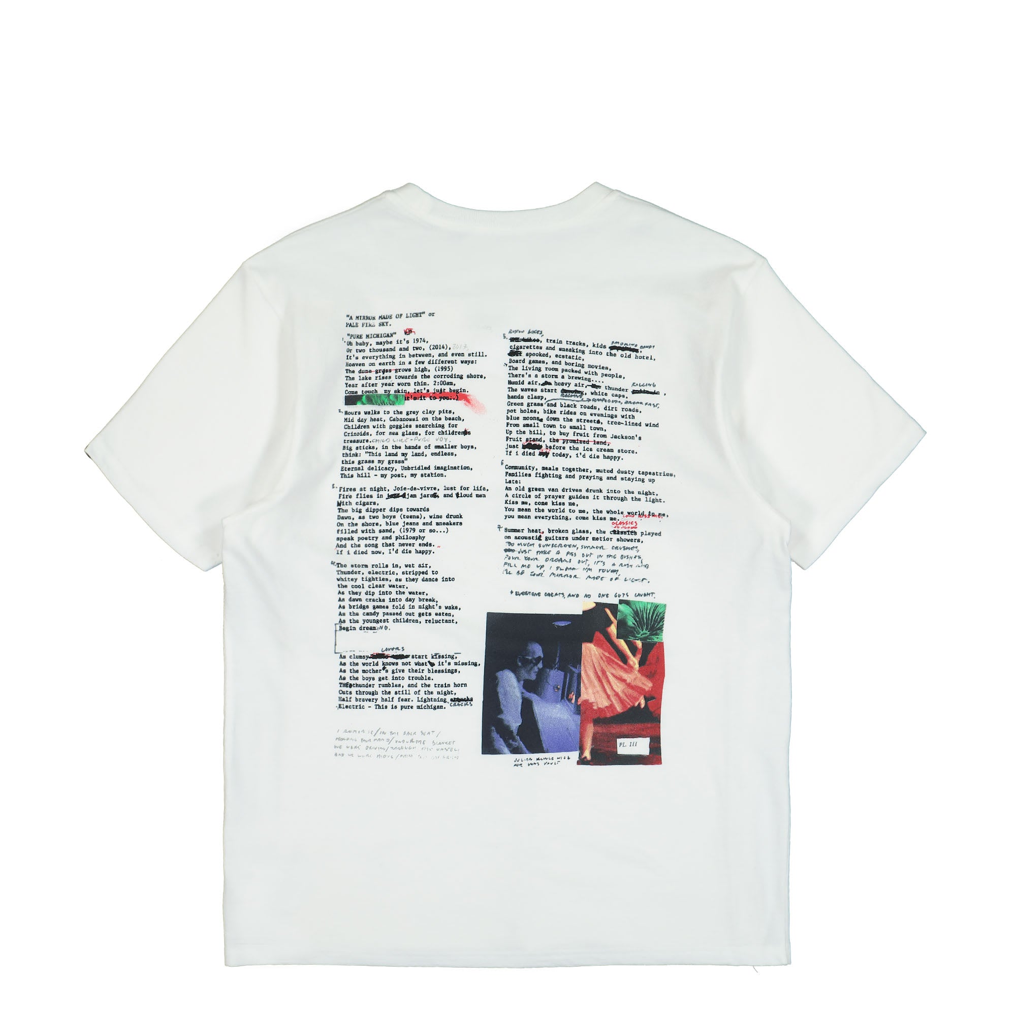 Vans Julian Klincewicz x Vans Vault Collage SS Tee White T-Shirts Close-up | Overkill